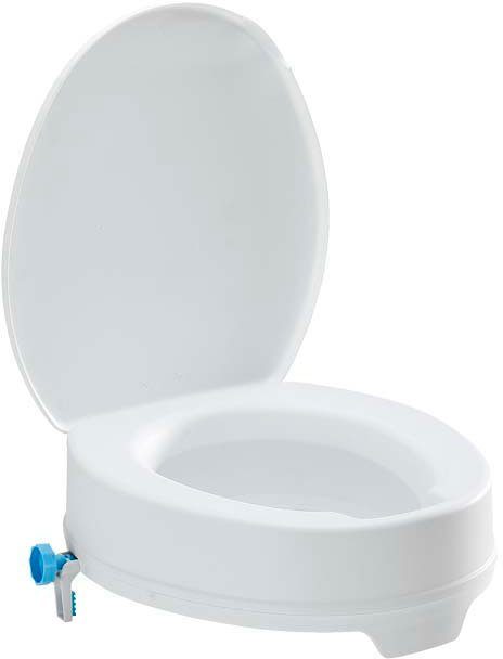 Bischoff & Bischoff Toilettensitzerhöhung TSE-Easy 10, 13 cm, Erhöhung um 10cm mit Hygieneausschnitt