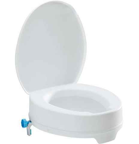 Bischoff & Bischoff Toilettensitzerhöhung TSE-Easy 10, 13 cm, Erhöhung um 10cm mit Hygieneausschnitt