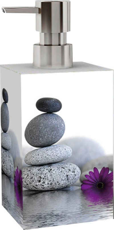 Sanilo Seifenspender »Energy Stones«, hochwertig, kräftige Farben, leicht nachfüllbar