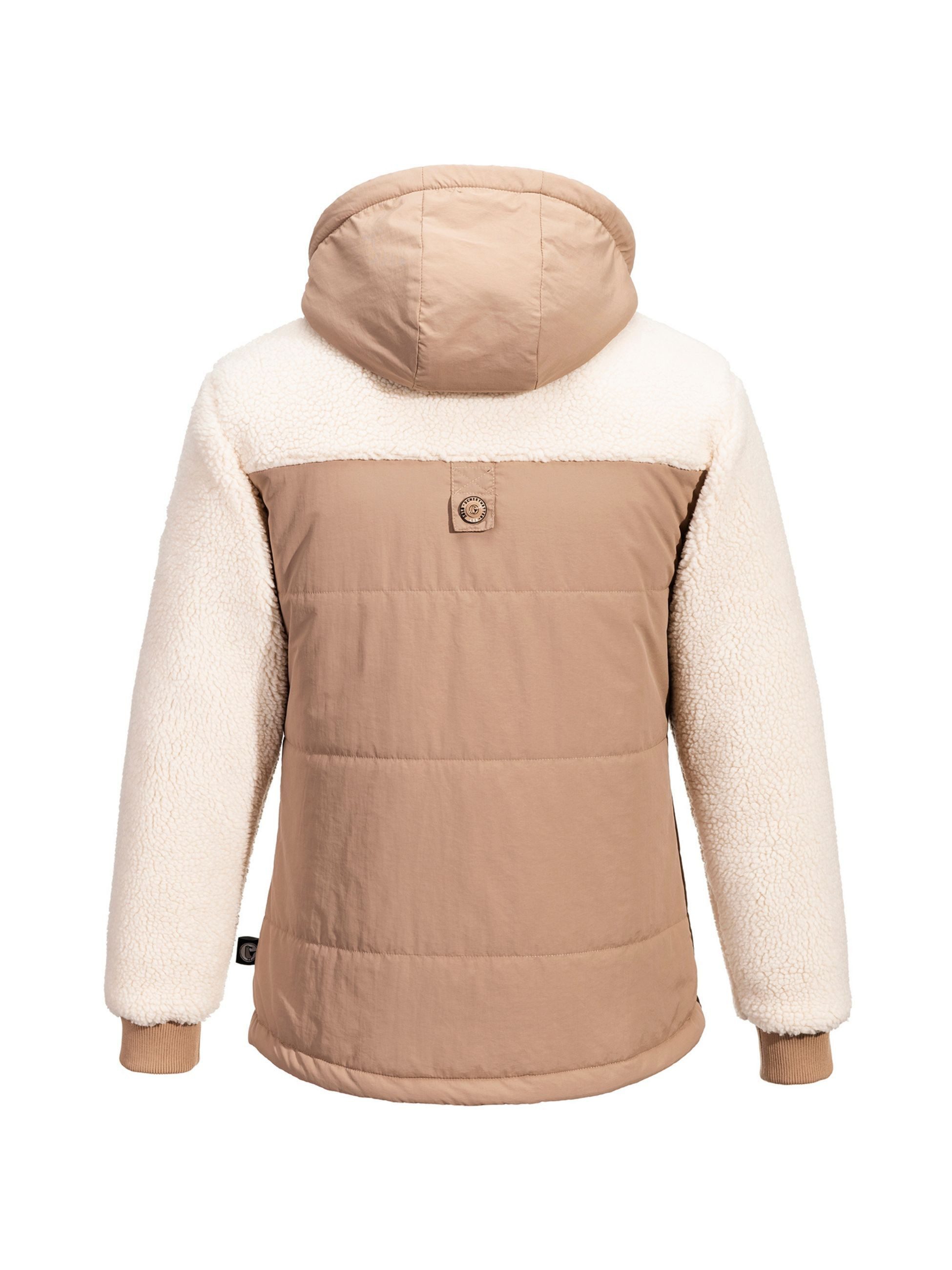 Schietwetter Fleecejacke Damen Hybridjacke "Sturmfrei Lara" günstig online kaufen