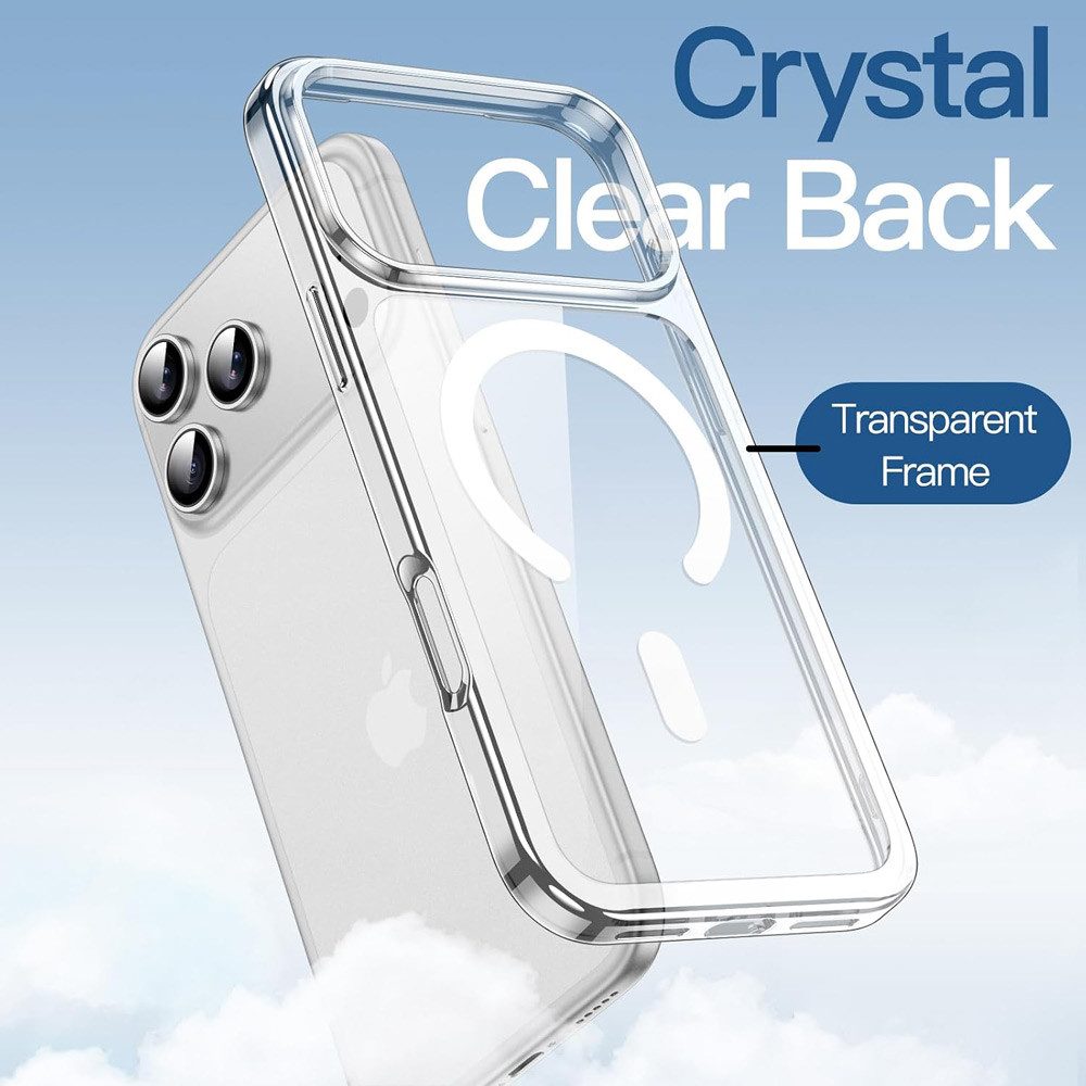 FITSU Handyhülle Hülle Case für iPhone 18 Pro Max Transparent MagSafe kompatibel 6,9 Zoll, Ultraklare Hülle für Apple iPhone 18 Pro Max Case Hybrid Hülle Cover – Bild 2 von 5