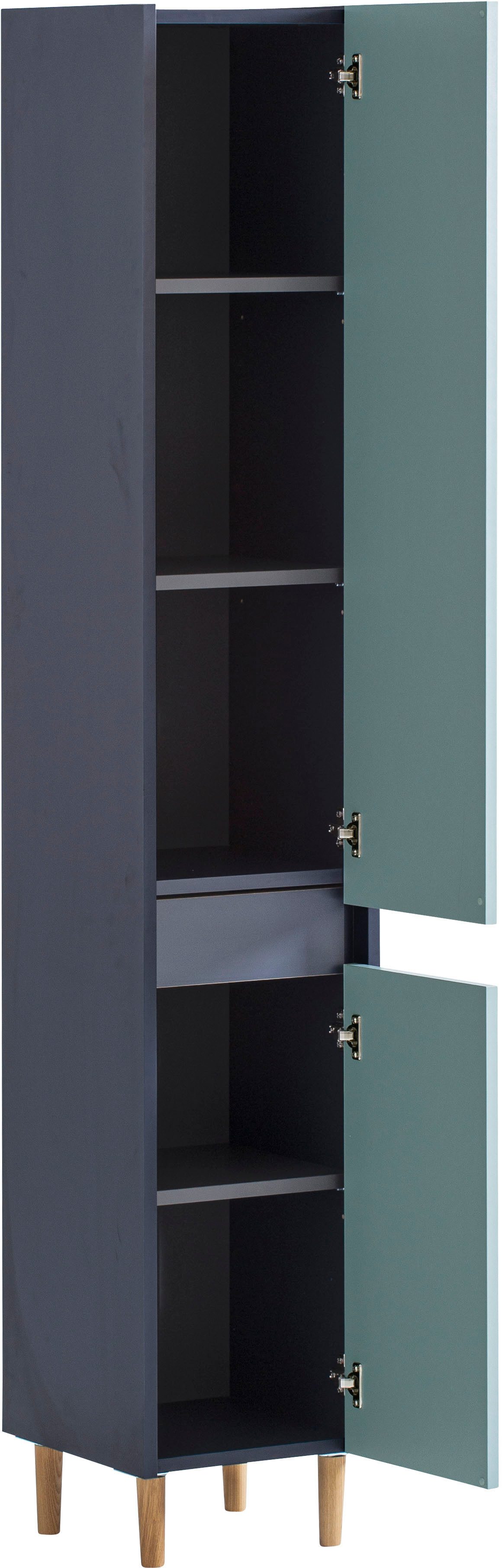 welltime Hochschrank Lovis, Hochschrank, Made in Germany, B: 30 cm Solide Verarbeitung - Dieses Produkt ist in Deutschland gefertigt