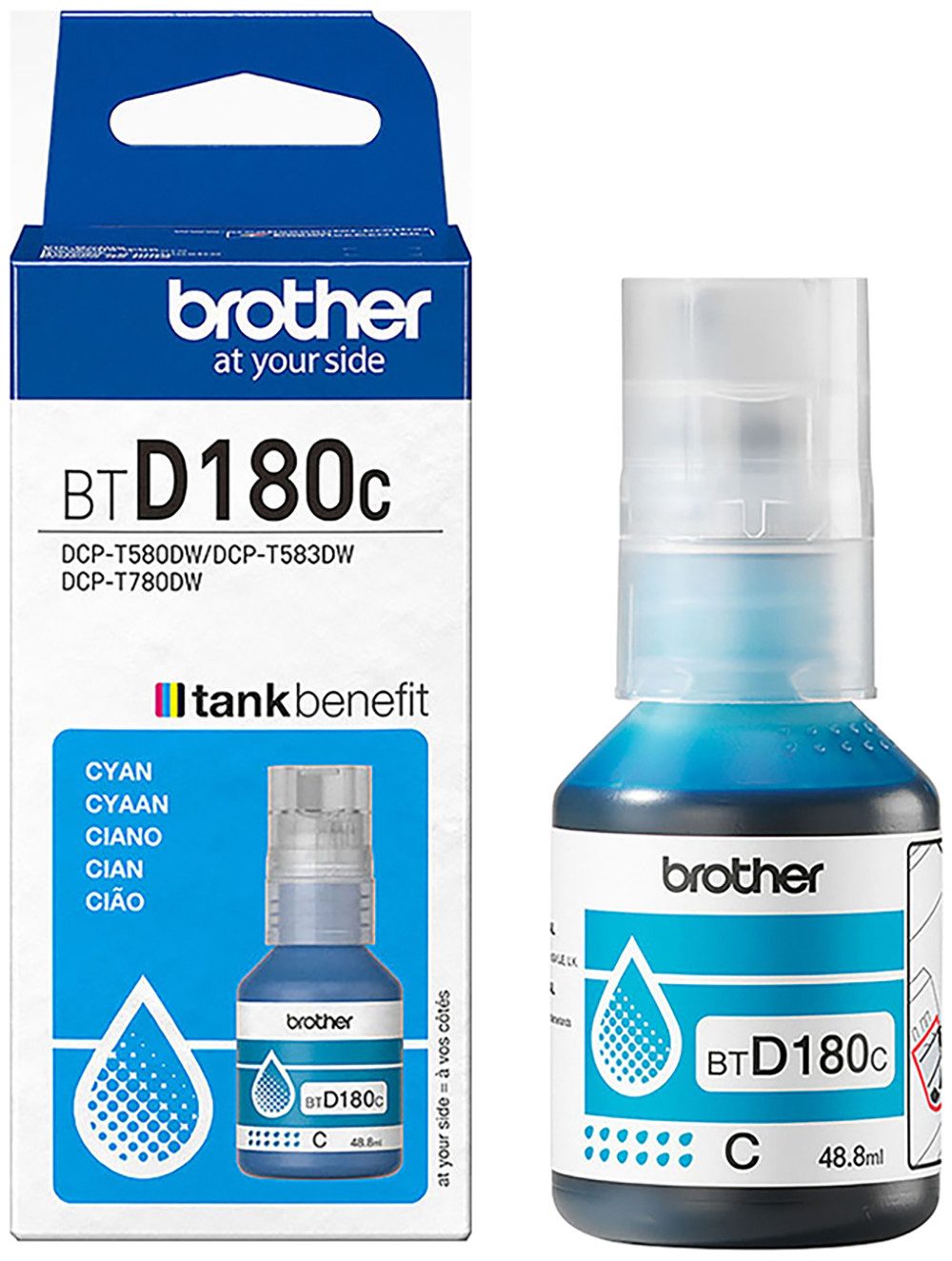Brother BTD180C Nachfülltinte (für Brother, x)
