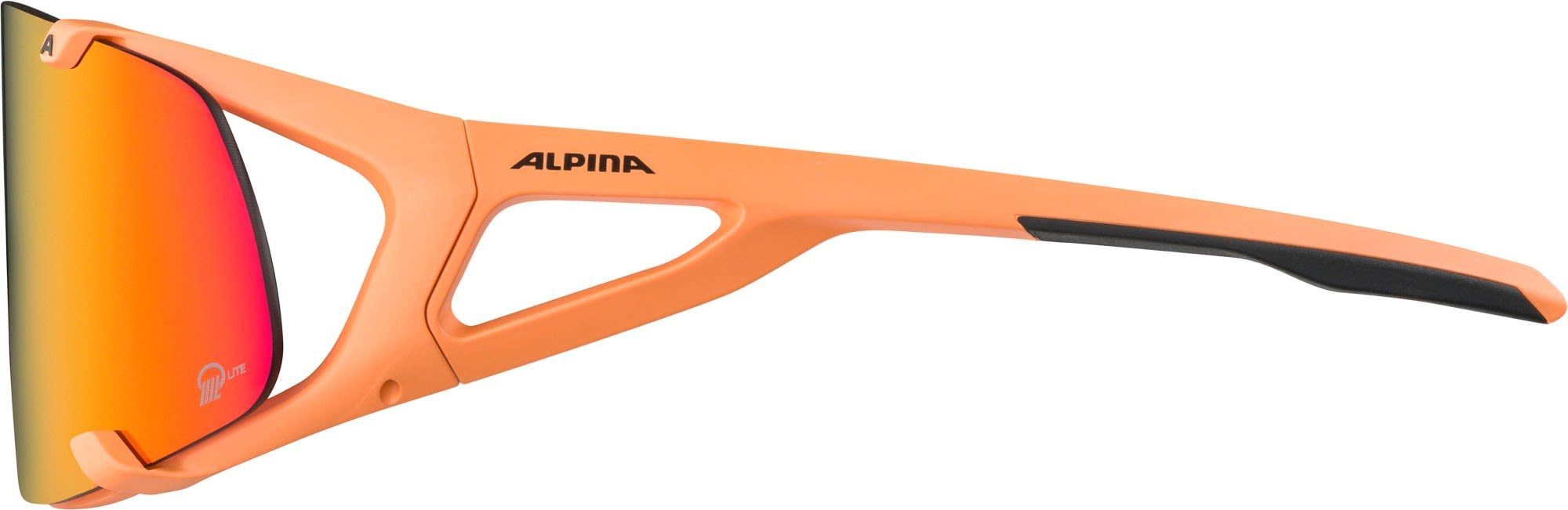 Alpina - Hawkeye Accessoires Mirror Pink S Alpina Sportbrille Sports Alpina Peach Matt Q-lite
