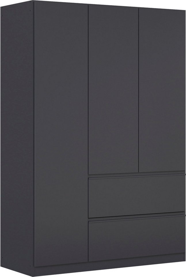 rauch Drehtürenschrank Kleiderschrank Schrank Garderobe COSTA in den Breiten 91/136/181 cm (in 3 Ausstattungen BASIC/CLASSIC/PREMIUM) viel Platz, grifflose Front und Push-to-Open Funktion MADE IN GERMANY