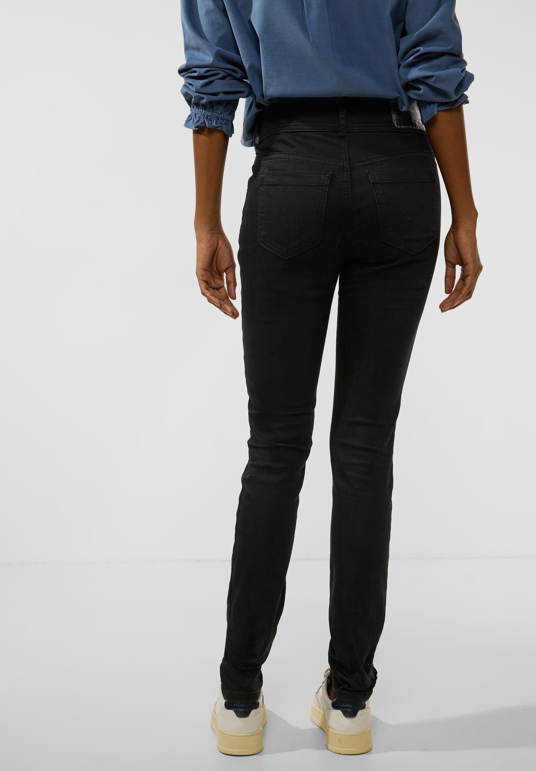 STREET ONE Slim-fit-Jeans High Waist