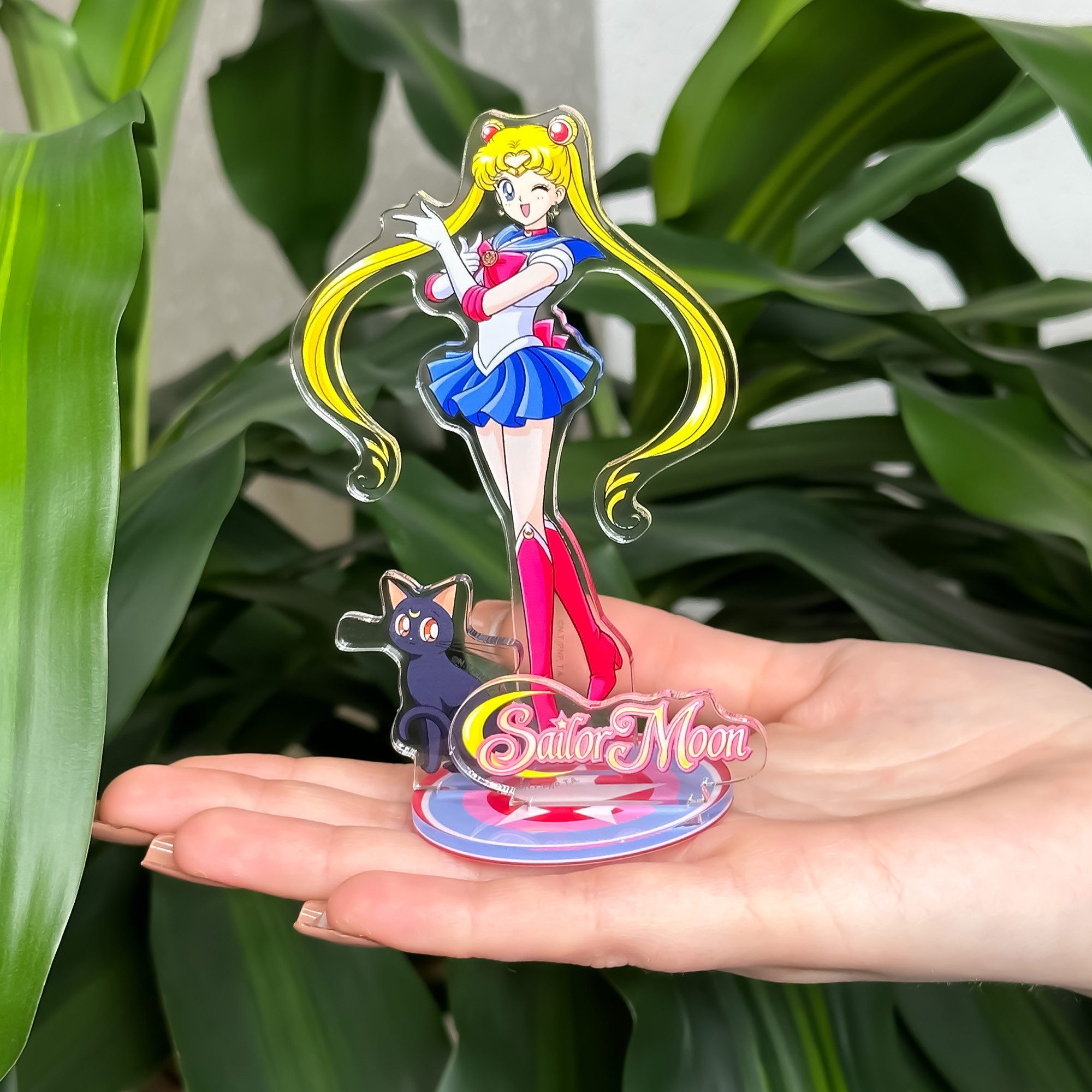 ABYstyle Dekofigur Sailor Moon & Luna Acryl Figur - Sailor Moon