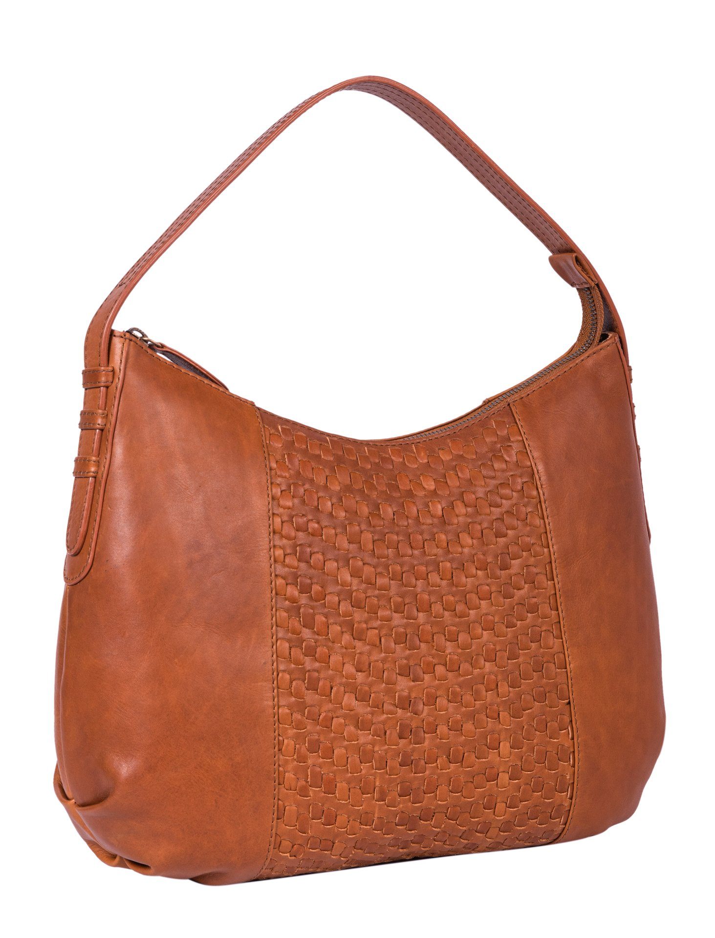 Henkeltasche Damen Echt Leder Schultertasche Kleine Vintage Hobo Bag Beutel