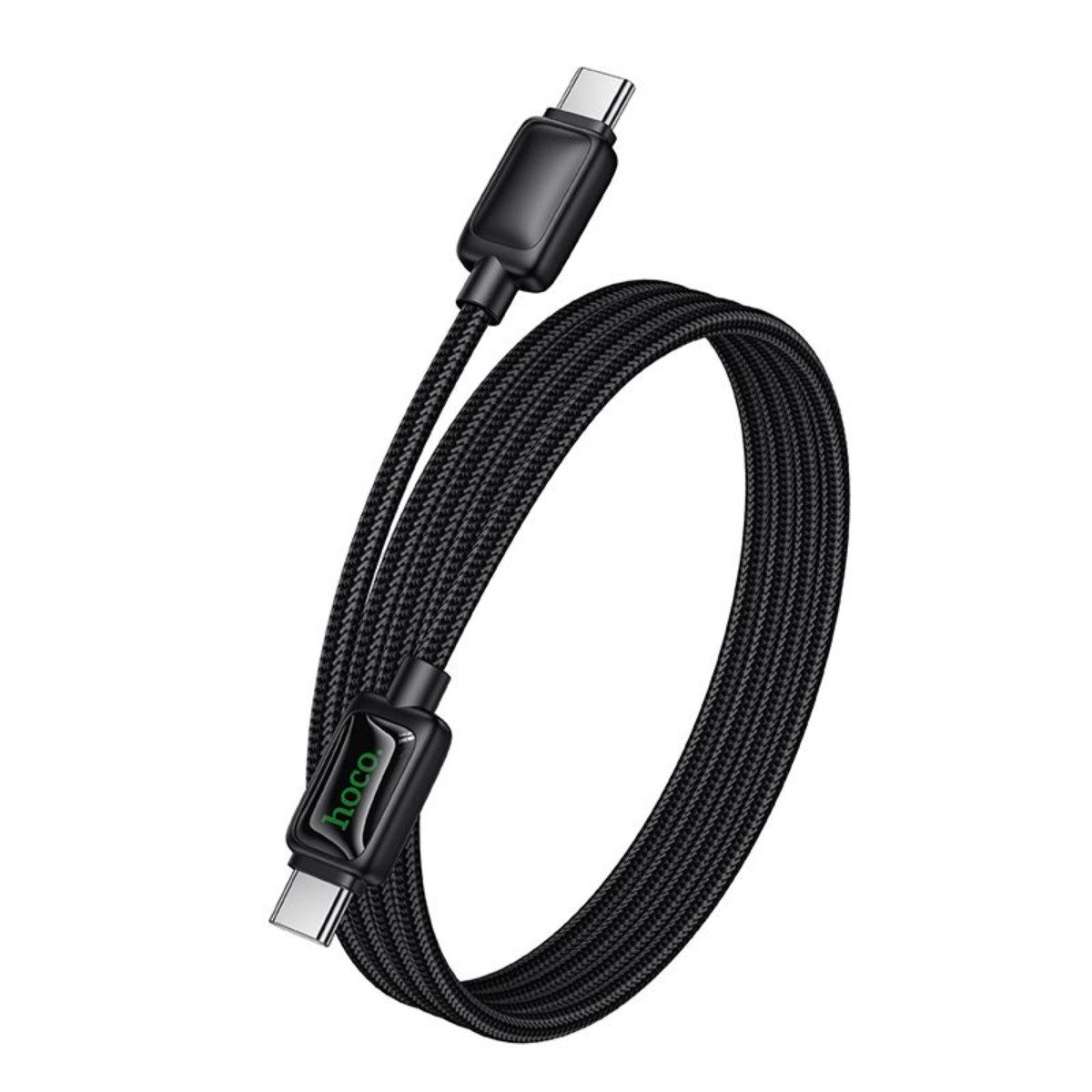 hoco. U146 USB-Kabel, USB C Stecker, USB C (120 cm), LCD Display, 60 W PD QC 3.0, Daten 480 Mb/s