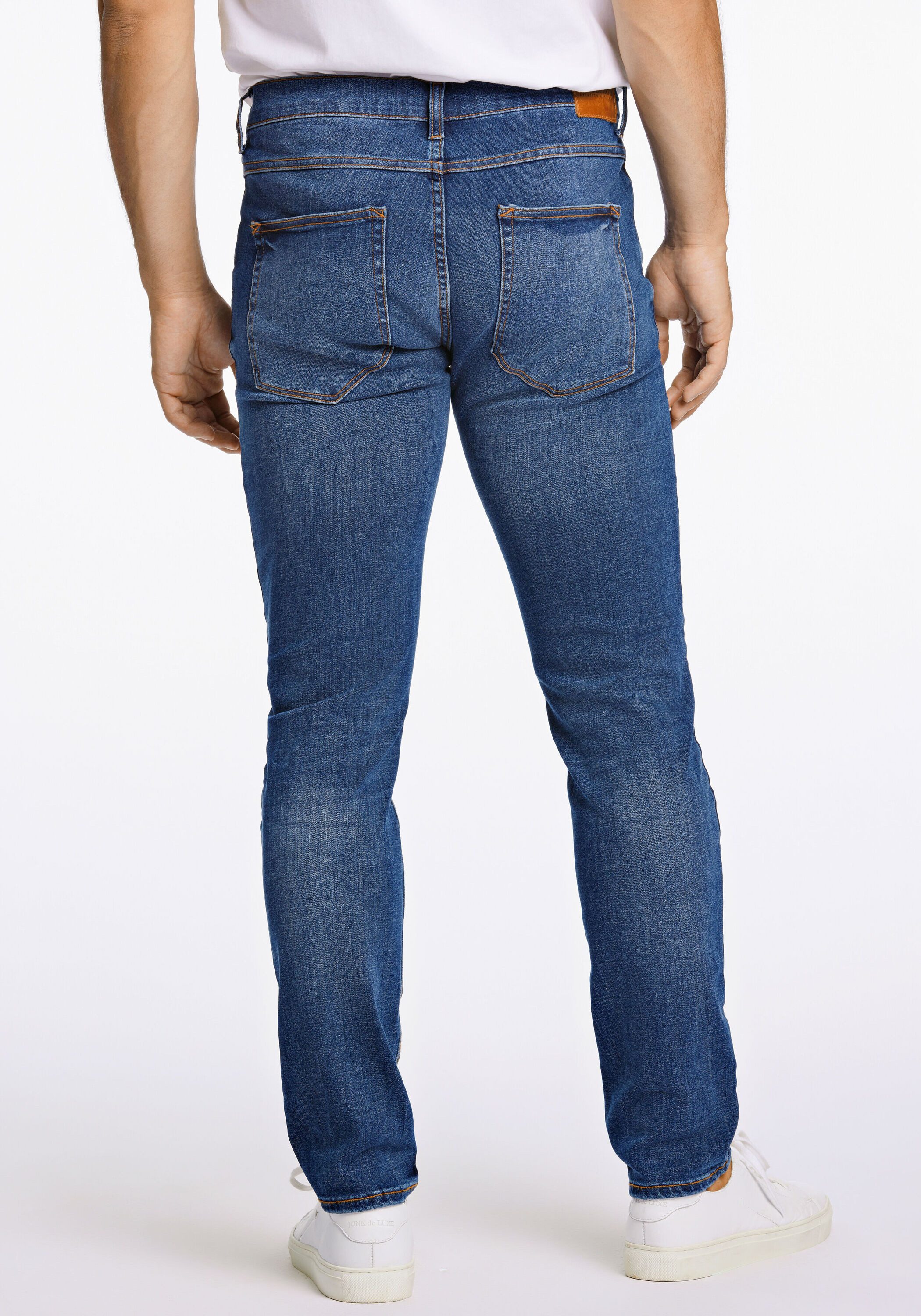 LINDBERGH 5-Pocket-Jeans mit dunkler Waschung und günstig online kaufen