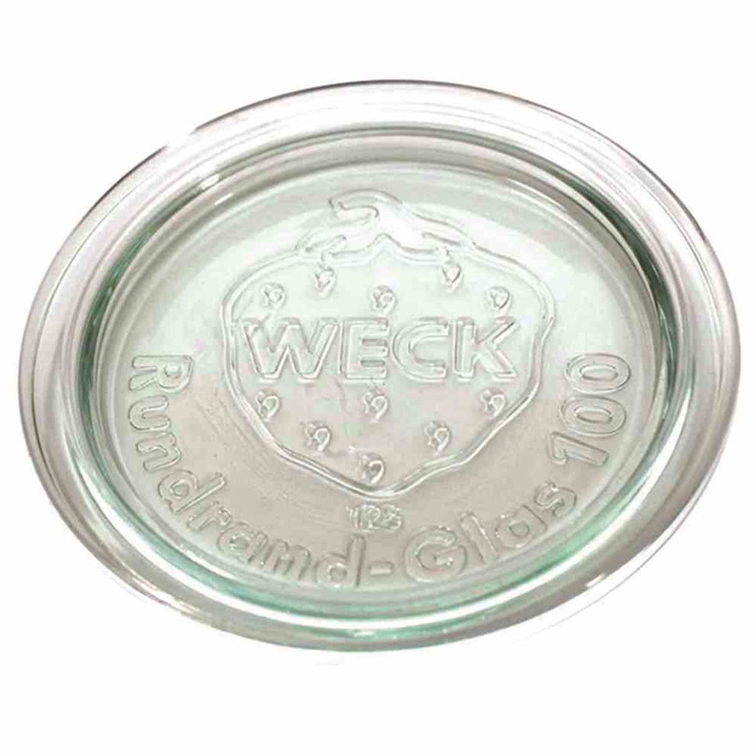 WECK Fermentationsdeckel Ersatzdeckel für Rundrand-Glas 100 mm einzeln