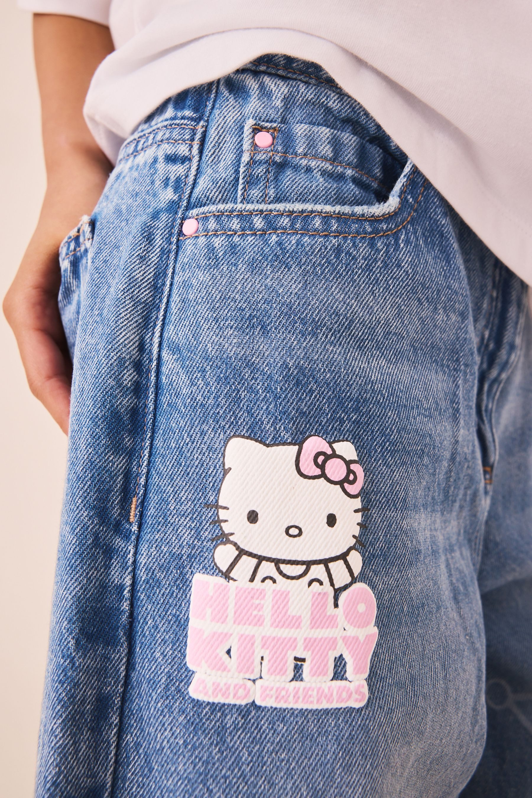 Next Weite Jeans Jeans mit weitem Bein (1-tlg) – Bild 3 von 4