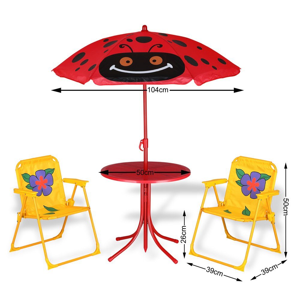 Deuba children's seating group, rounded corners