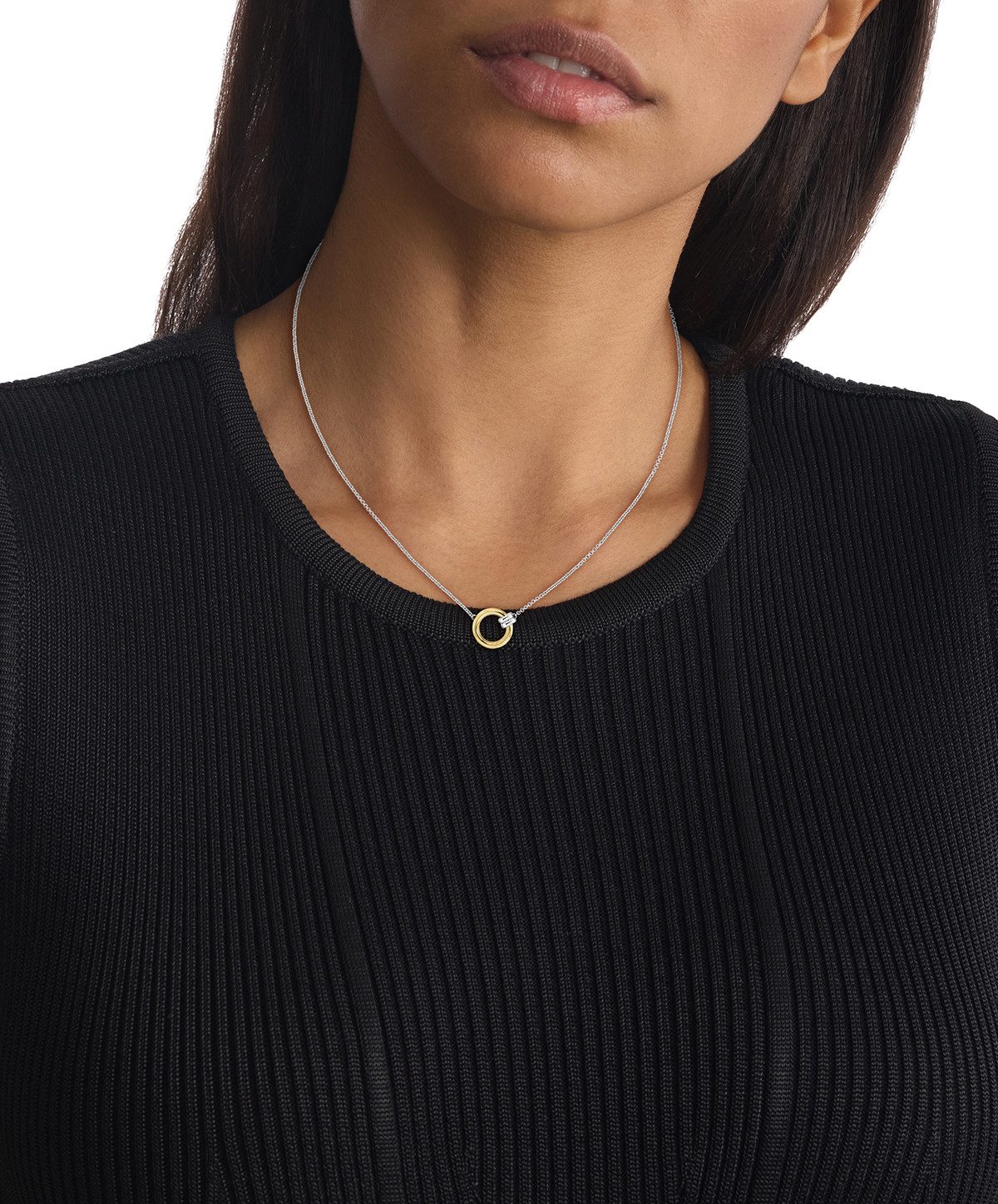 Calvin Klein Kette mit Einhänger DUALITY LE