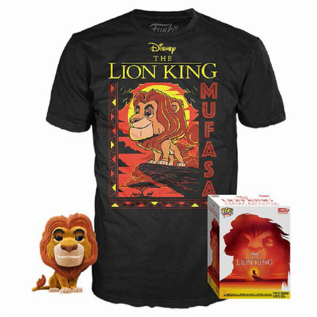 Merchandise-Figur Set POP Figur & Tee Disney Der König der Löwen Mufasa