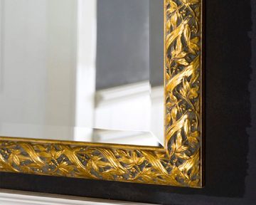 ASR Rahmendesign Wandspiegel Modell Dublin (klassisch, modern, Blattgold), Rahmengröße außen: 69cm x 89cm x 3cm