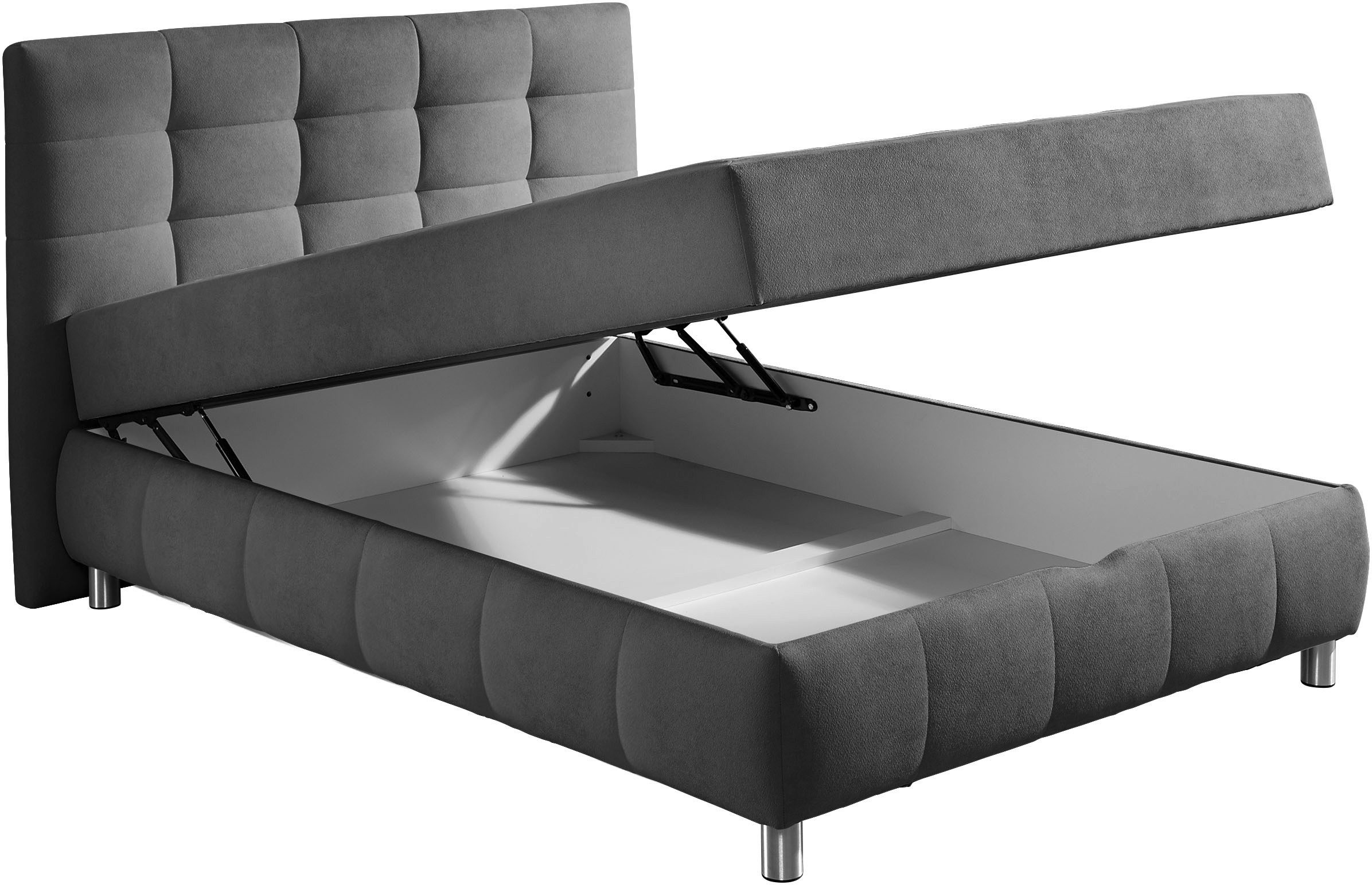 Home affaire Boxbett Marvao inkl. Bettkasten und Topper, Boxbett mit Bettkasten, inkl. Topper – Bild 5 von 5