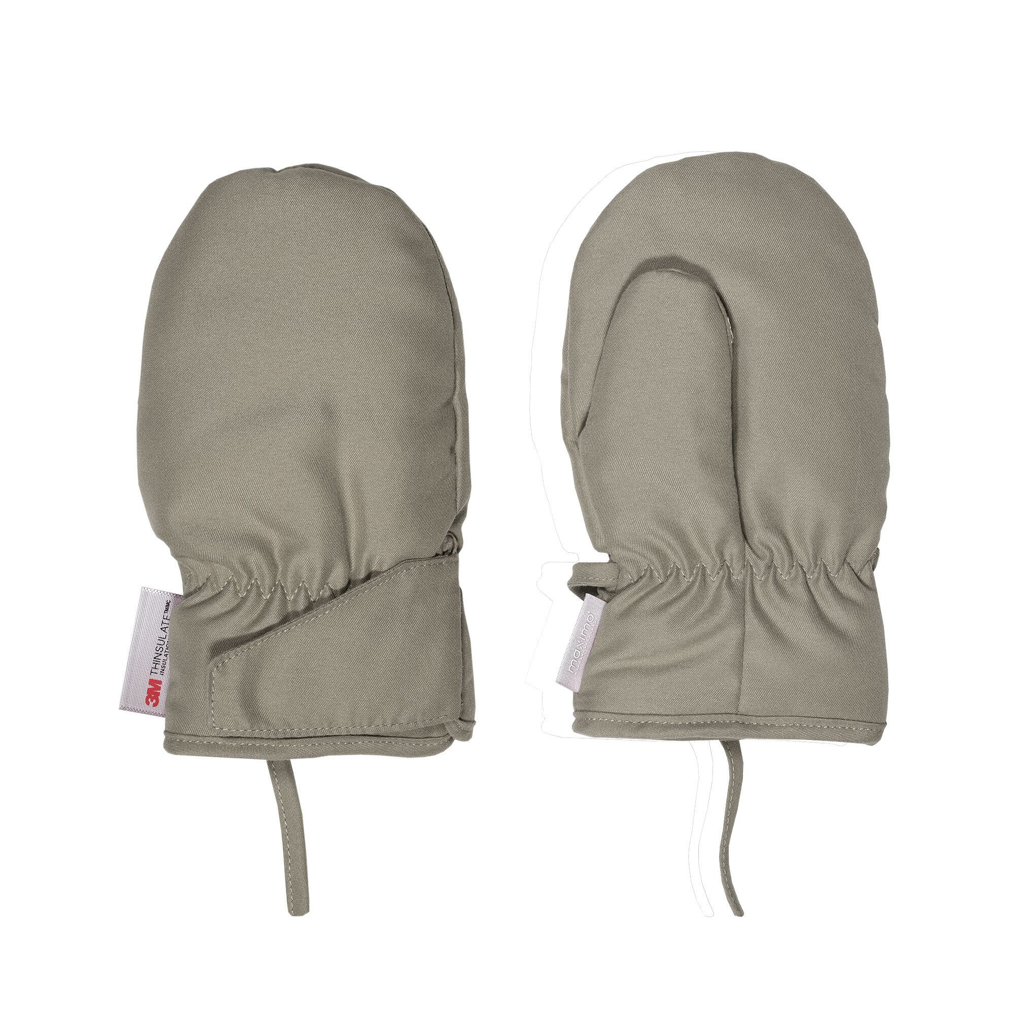 MAXIMO Fäustlinge MINI-Thermofausthandschuhe, Daumen, Klettverschluss, Thinsulate (2-St)