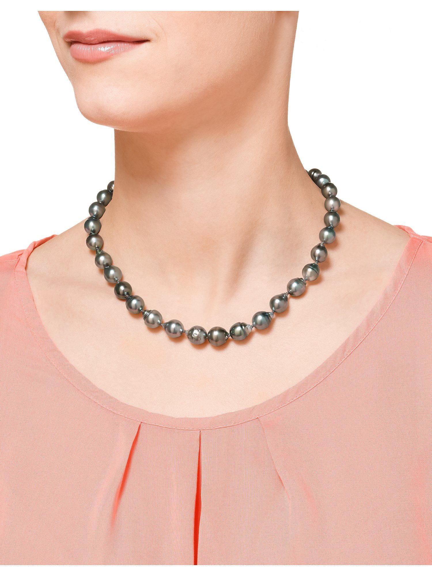 CHRIST Collier silberfarben...