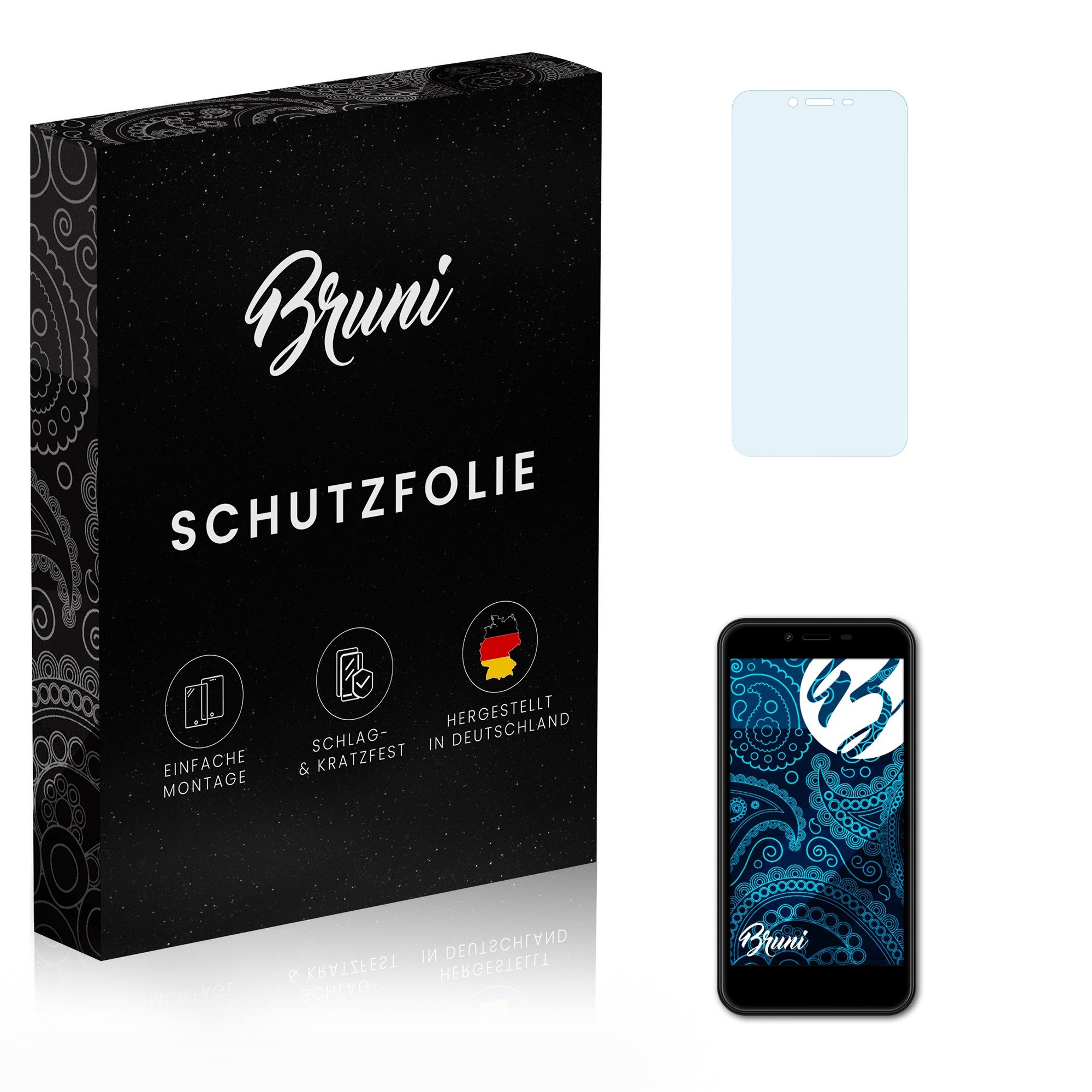 Schutzfolie Glasklare Displayschutzfolie für Ultimate U505S