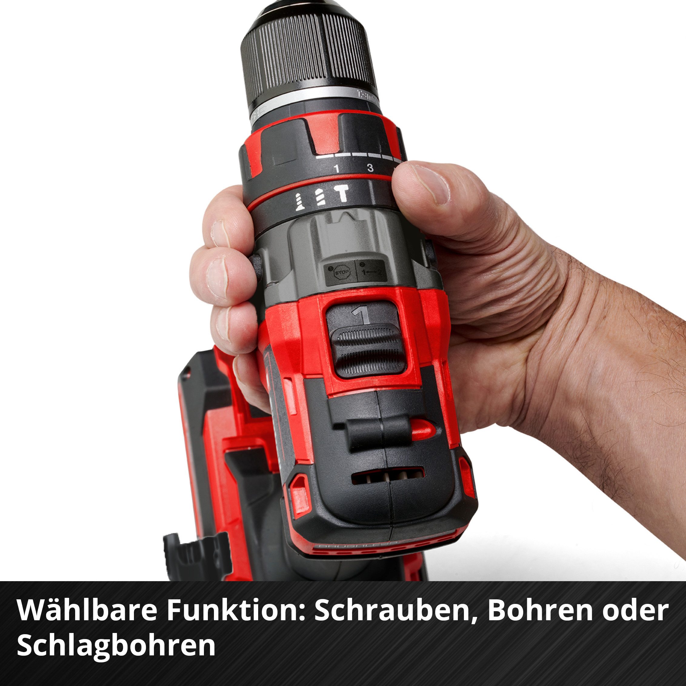 Einhell Akku-Schlagbohrschrauber TP-CD 18/80 Li-i BL - Solo, max. 1800 U/min – Bild 5 von 5