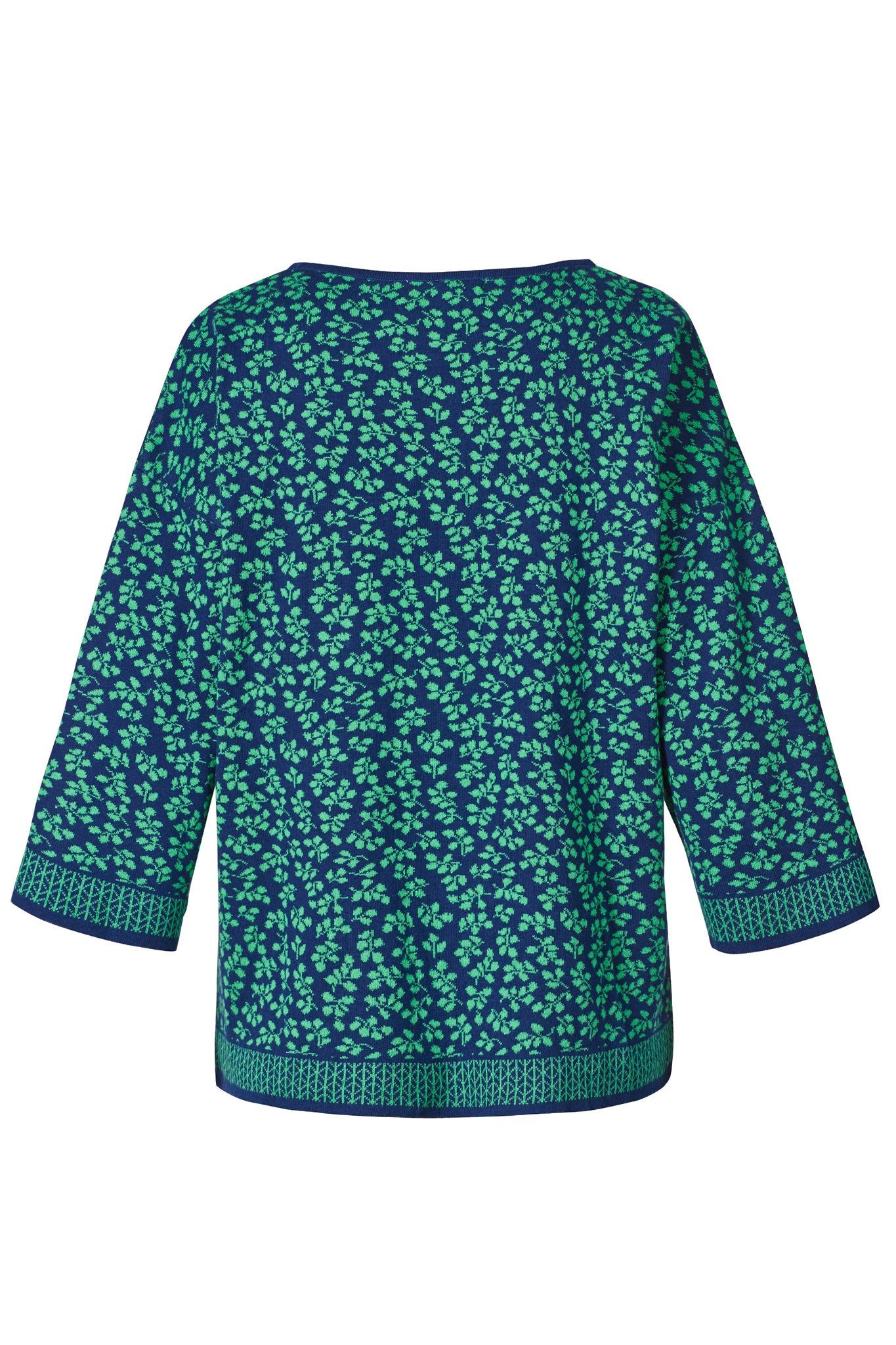 Himalaya Clothing Strickpullover Weicher Jaquardpullover Damen mit Rundhals günstig online kaufen