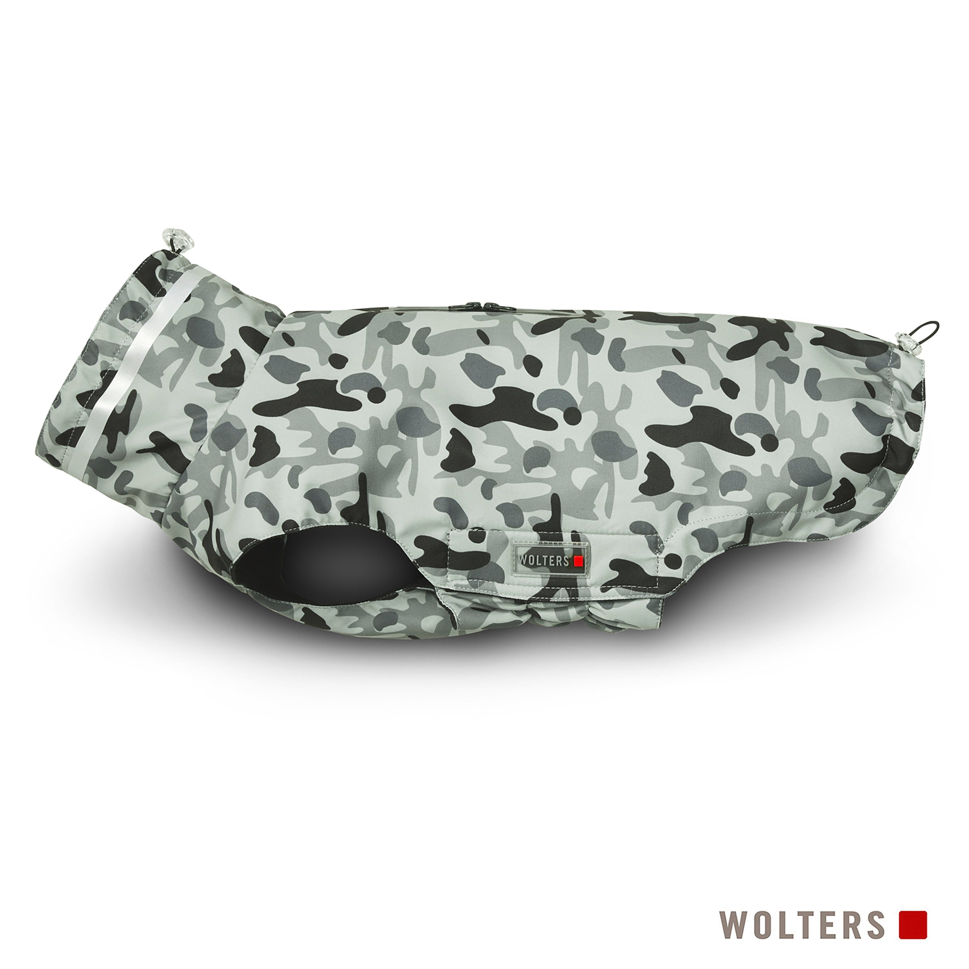 Wolters Hundemantel Outdoorjacke Camouflage, in verschiedenen Größen, für Hunde, mit reflektierenden Details