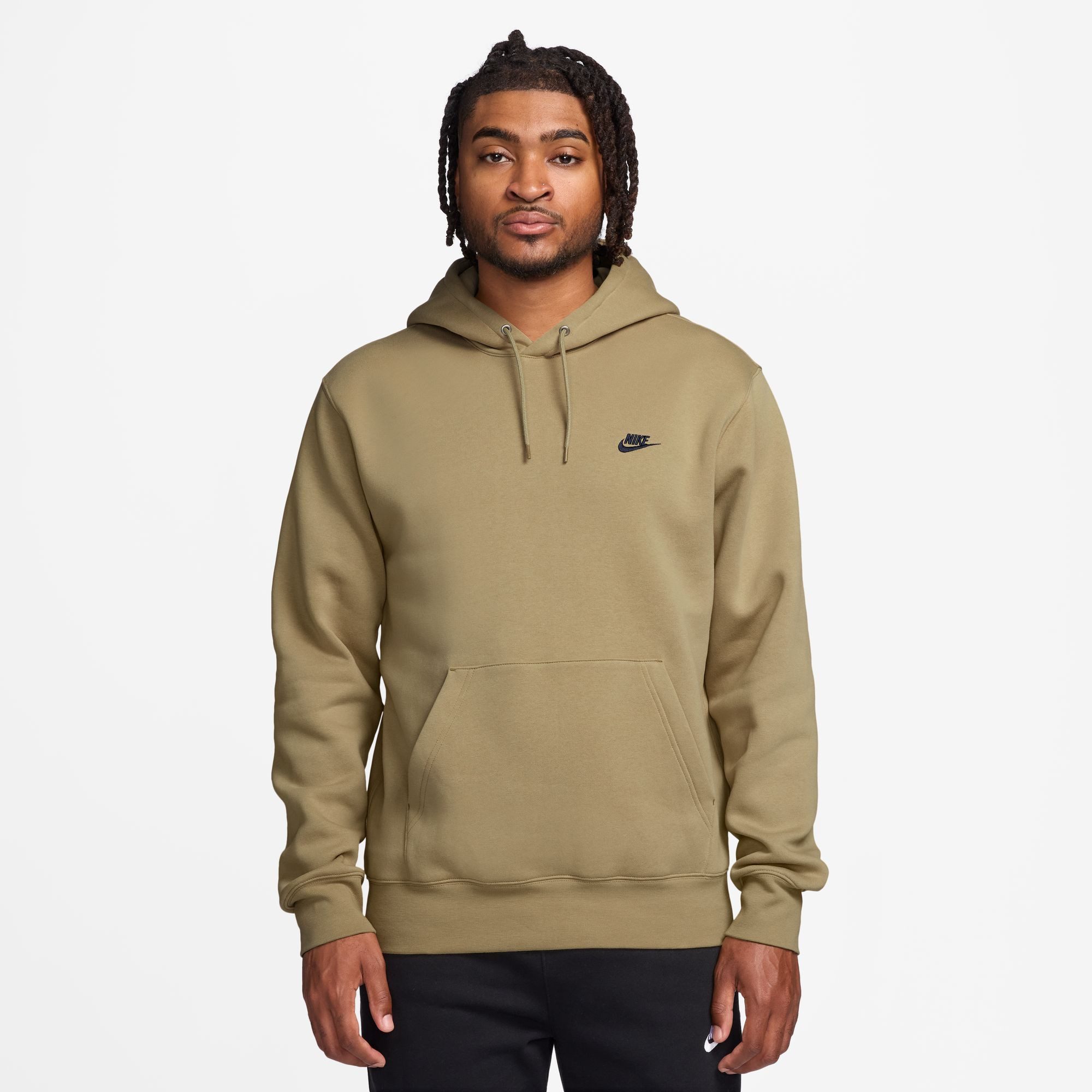 Nike Sportswear Kapuzensweatshirt M NK CLUB BB PO HOODIE mit Kängurutasche, mit angesetztem Bündchen, ohne Verschluss