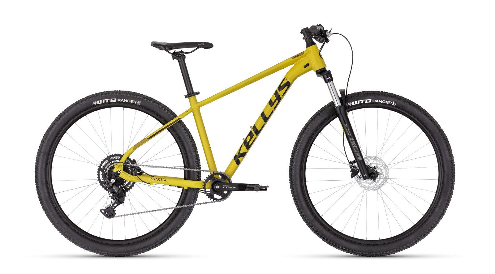 Kellys Mountainbike MTB Hardtail Spider X70 Yellow 29" Diamant, 10 Gang Shimano SHIMANO Cues U4000 (direct mount) Schaltwerk