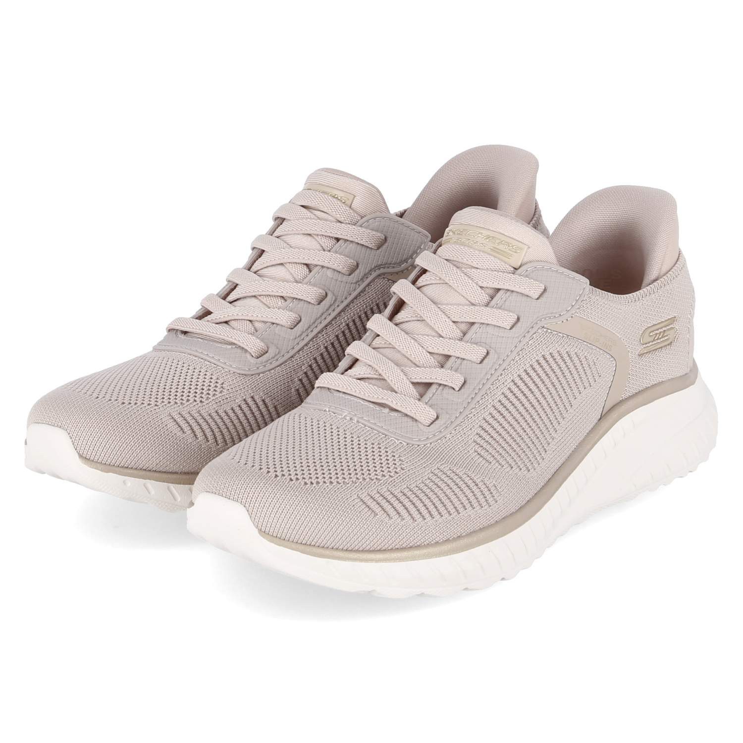 Skechers Skechers 117497 NTGD Damen Textil beige Schnürschuh