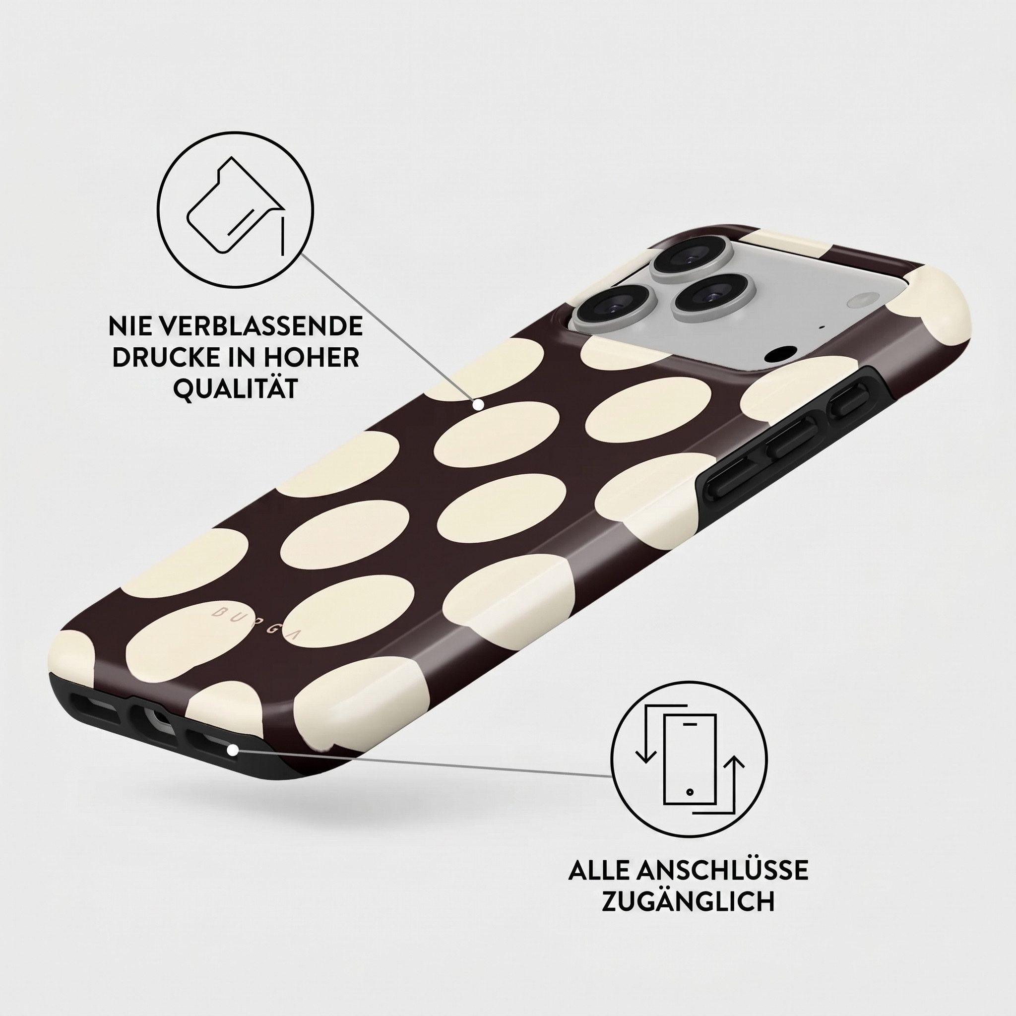 BURGA Backcover Burga Tough Back Cover MagSafe Apple iPhone 17 Pro Max - Spot On