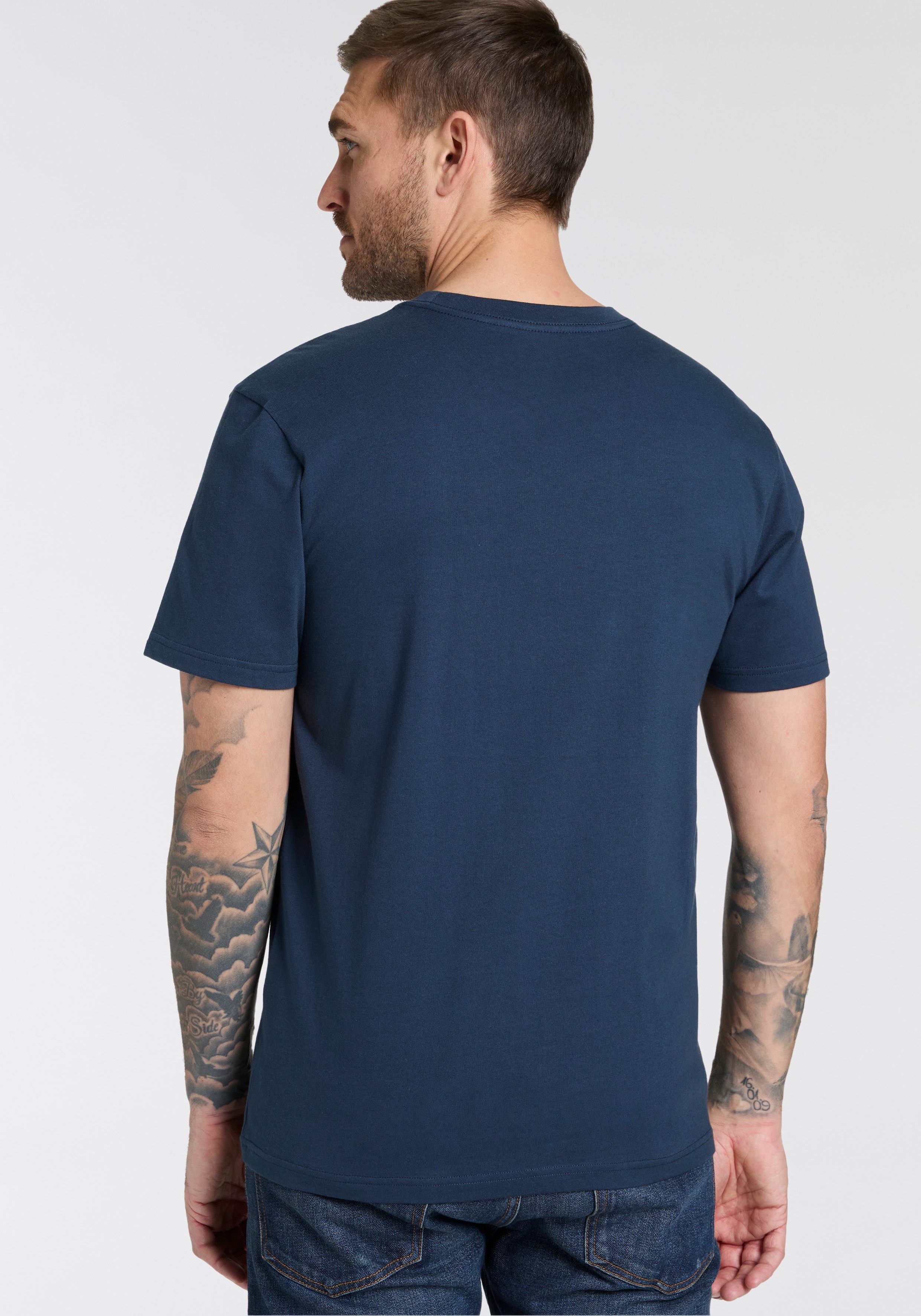 Quiksilver T-Shirt DISCOCHECK SHORT SLEEVE TEE PACK YM (Packung, 2-tlg., 2er-Pack) Kurzarm-Design, aus Baumwolle, auch in großen Größen – Bild 3 von 5