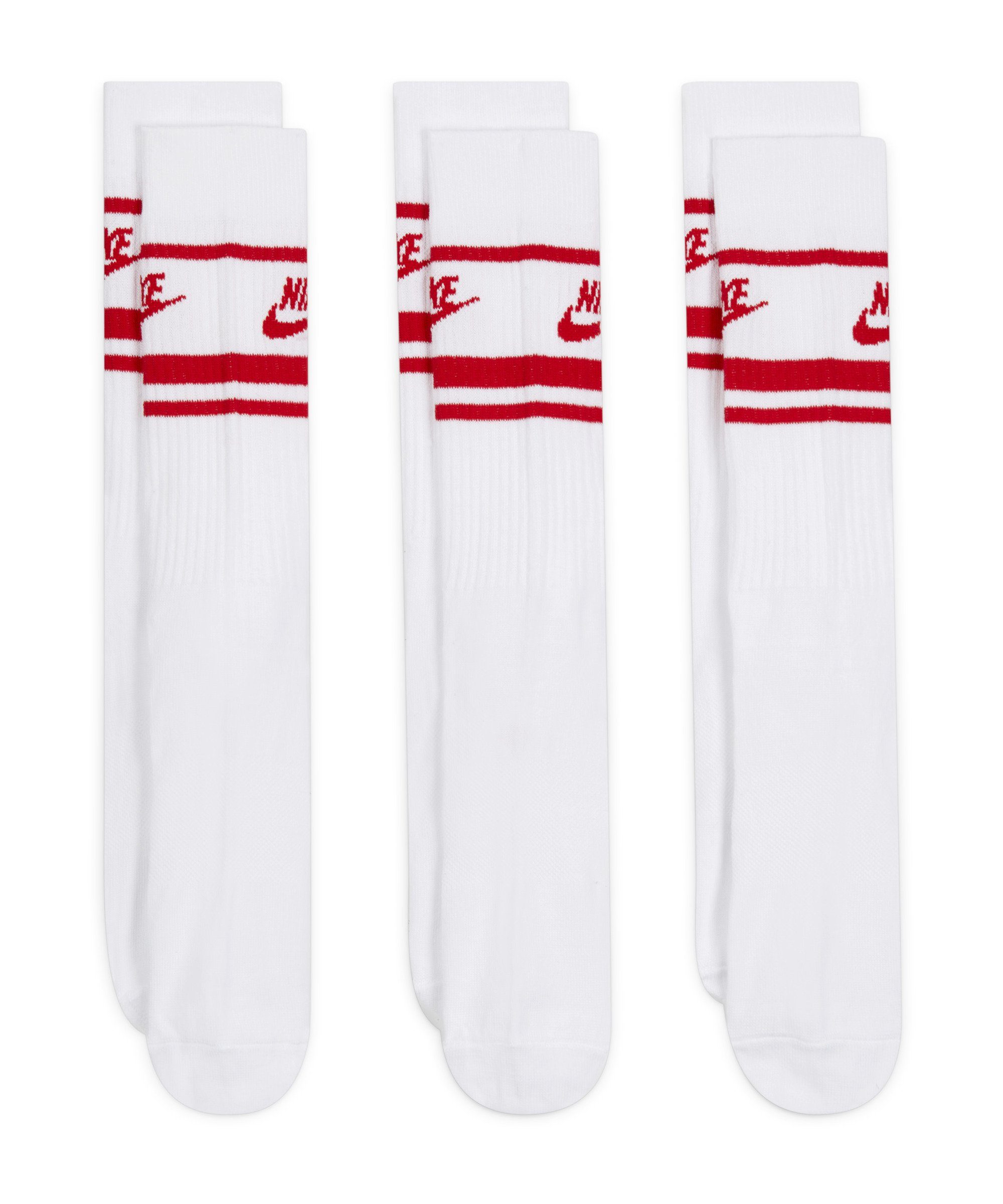 Nike Sportswear Freizeitsocken Nike Sportswear Essential Crew Stripe Socken günstig online kaufen