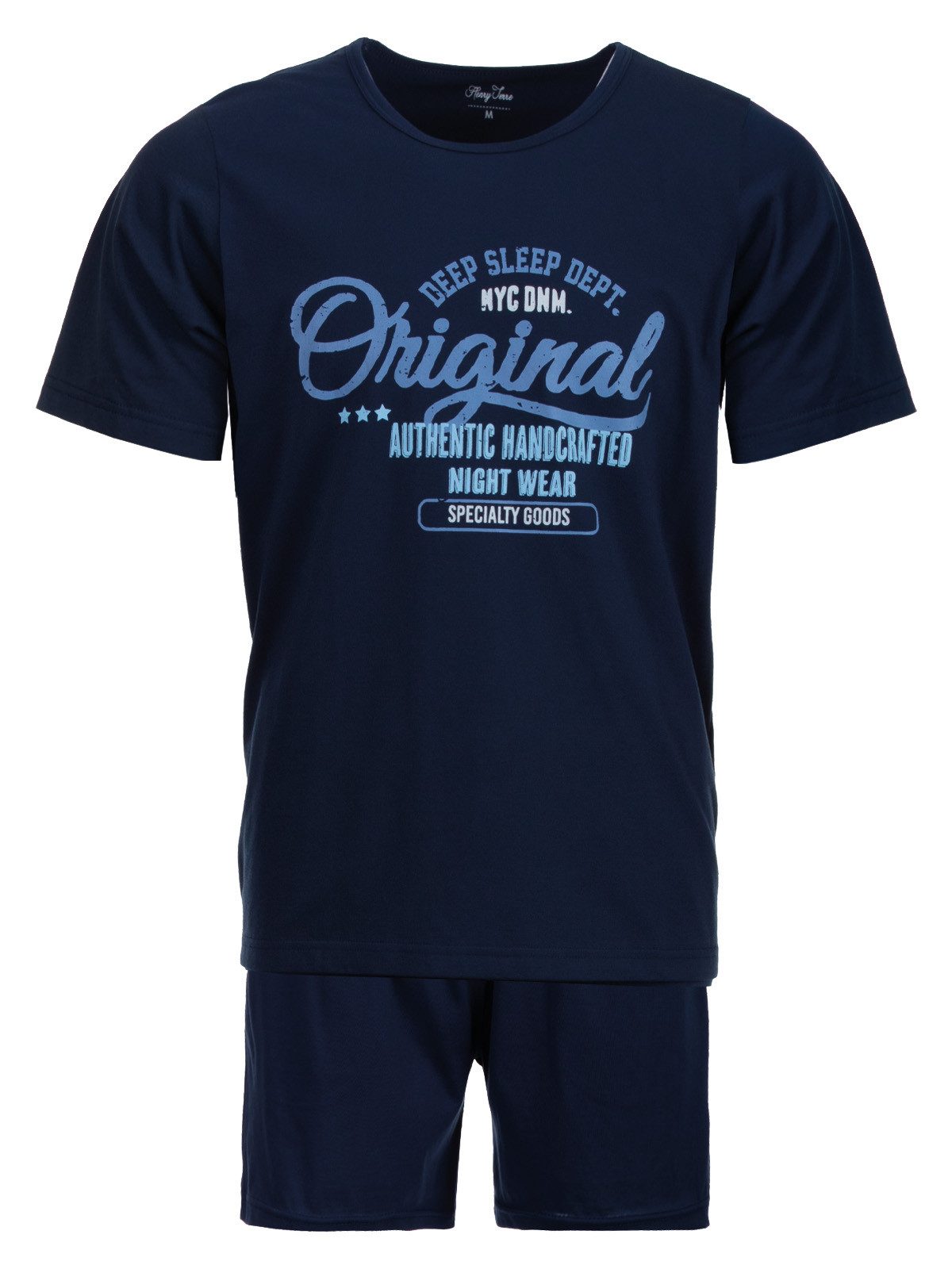 Henry Terre Shorty Original Authentic Nightwear Herren Pyjama Set – Bild 3 von 5
