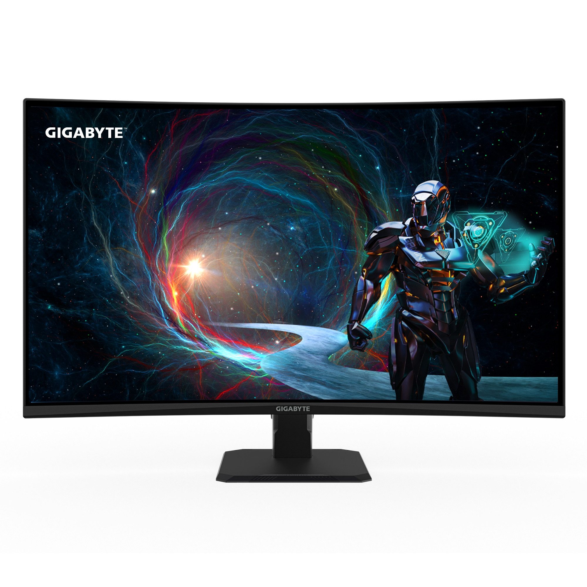 Gigabyte GS32QCA Curved-LED-Monitor (80 cm/32 ", 2560 x 1440 px, QHD, 1 ms Reaktionszeit, 180 Hz, VA LED, neigbar, Eyesafe 2.0, HDR-Ready-, AMD FreeSync)