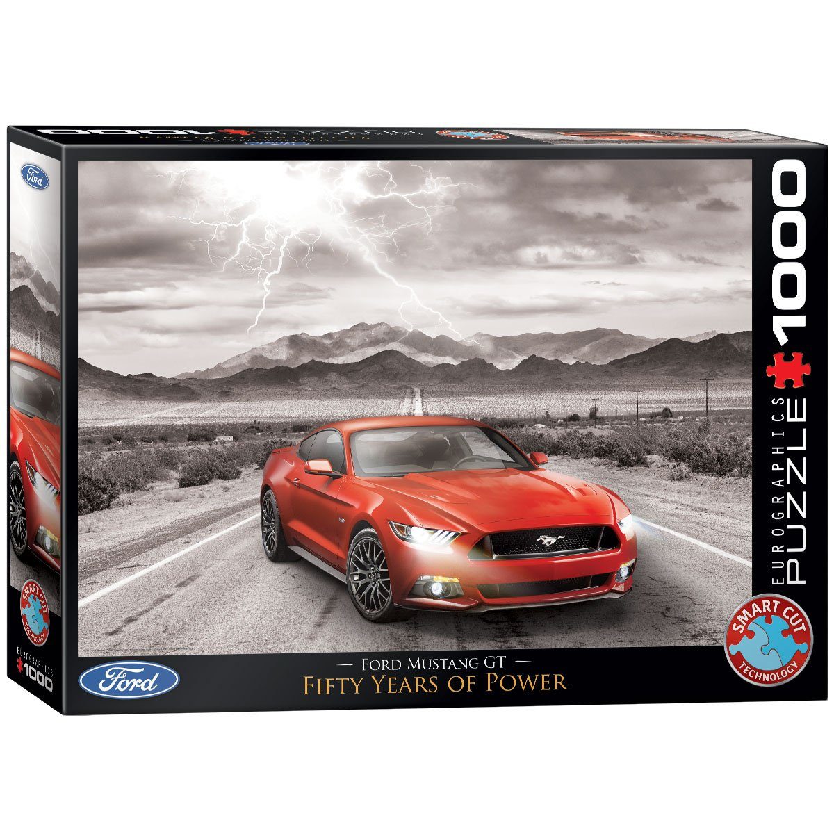 EUROGRAPHICS Puzzle Eurographics 6000-0702 Ford GT Mustang Puzzleteile Puzzle, 1000