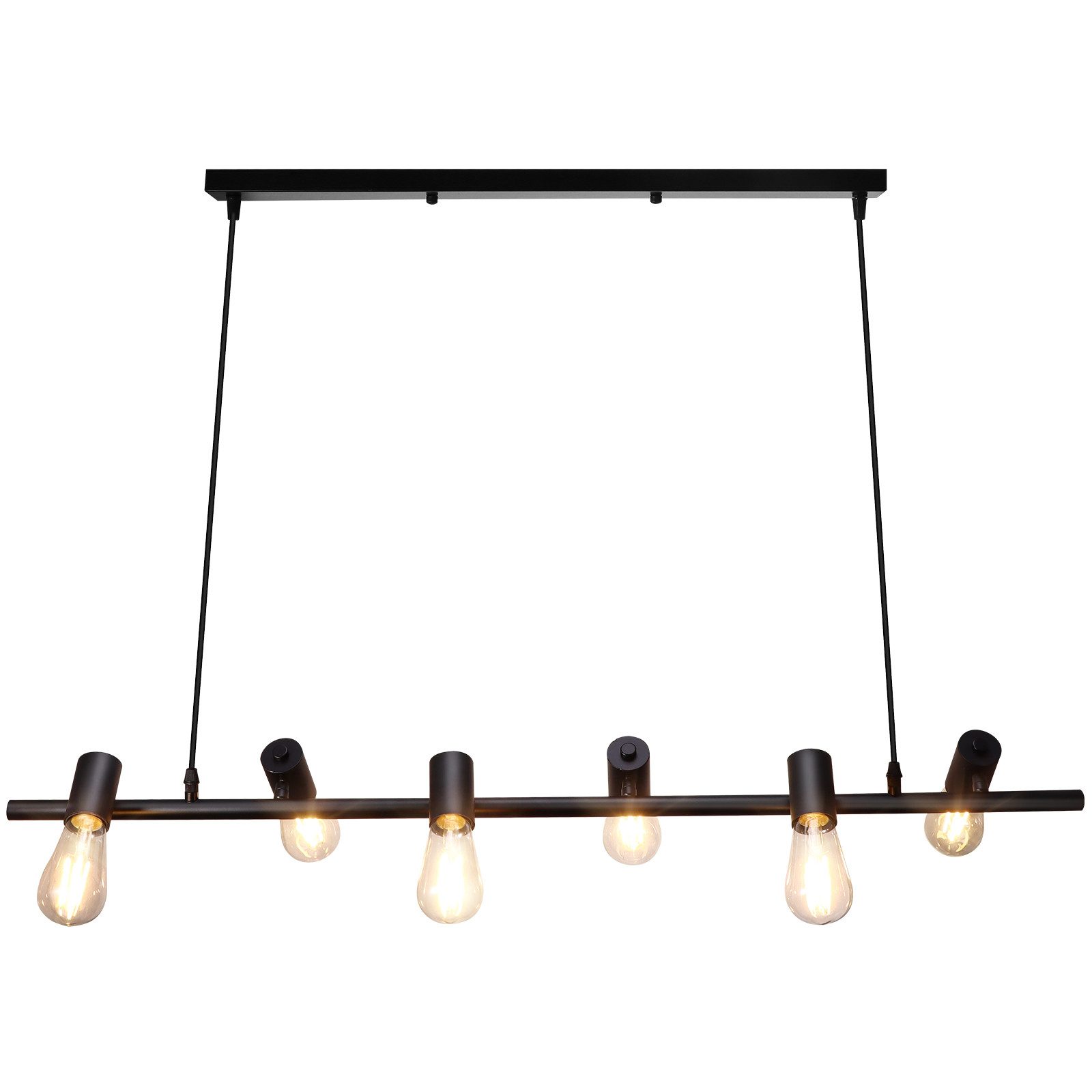 BlingBin Pendelleuchte Vintage Pendellampe 6/8/10 Köpfe günstig online kaufen