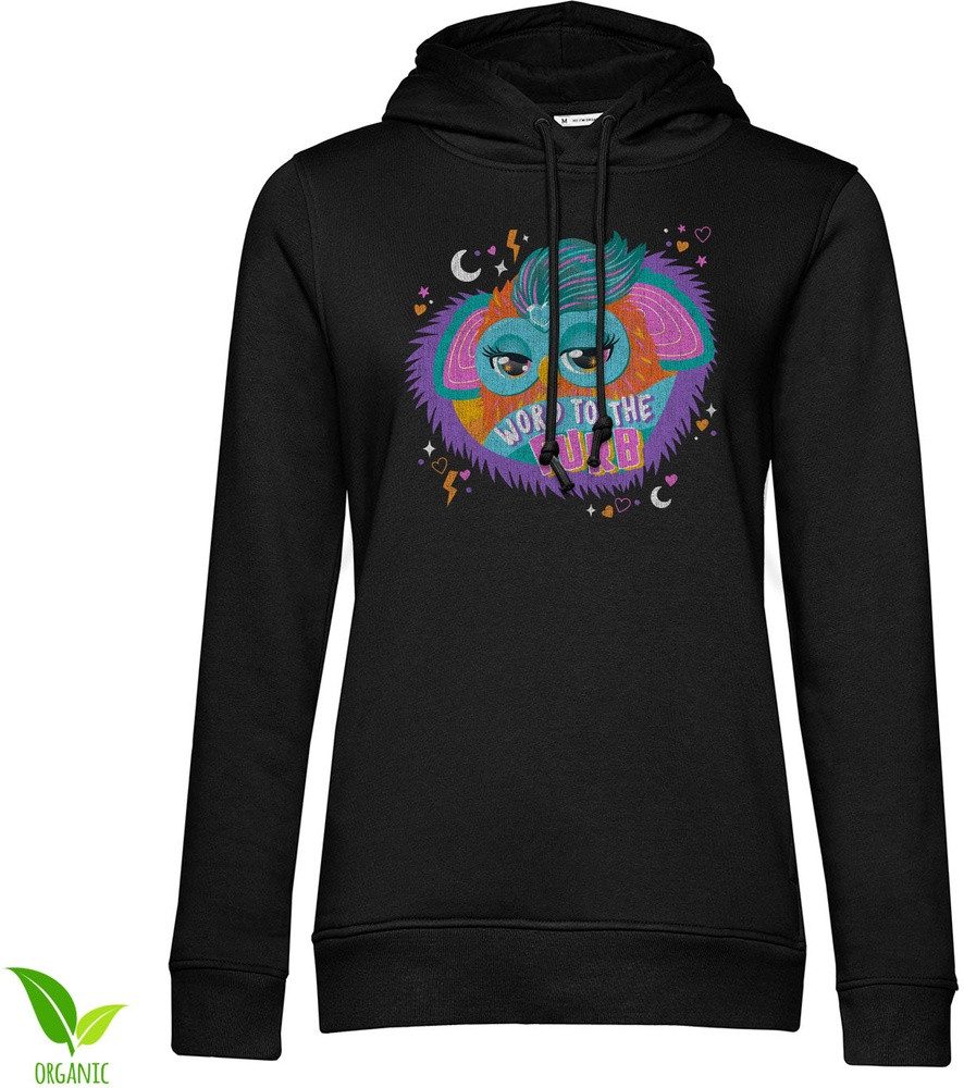 Furby Hoodie Word To The Furb Girly Hoodie