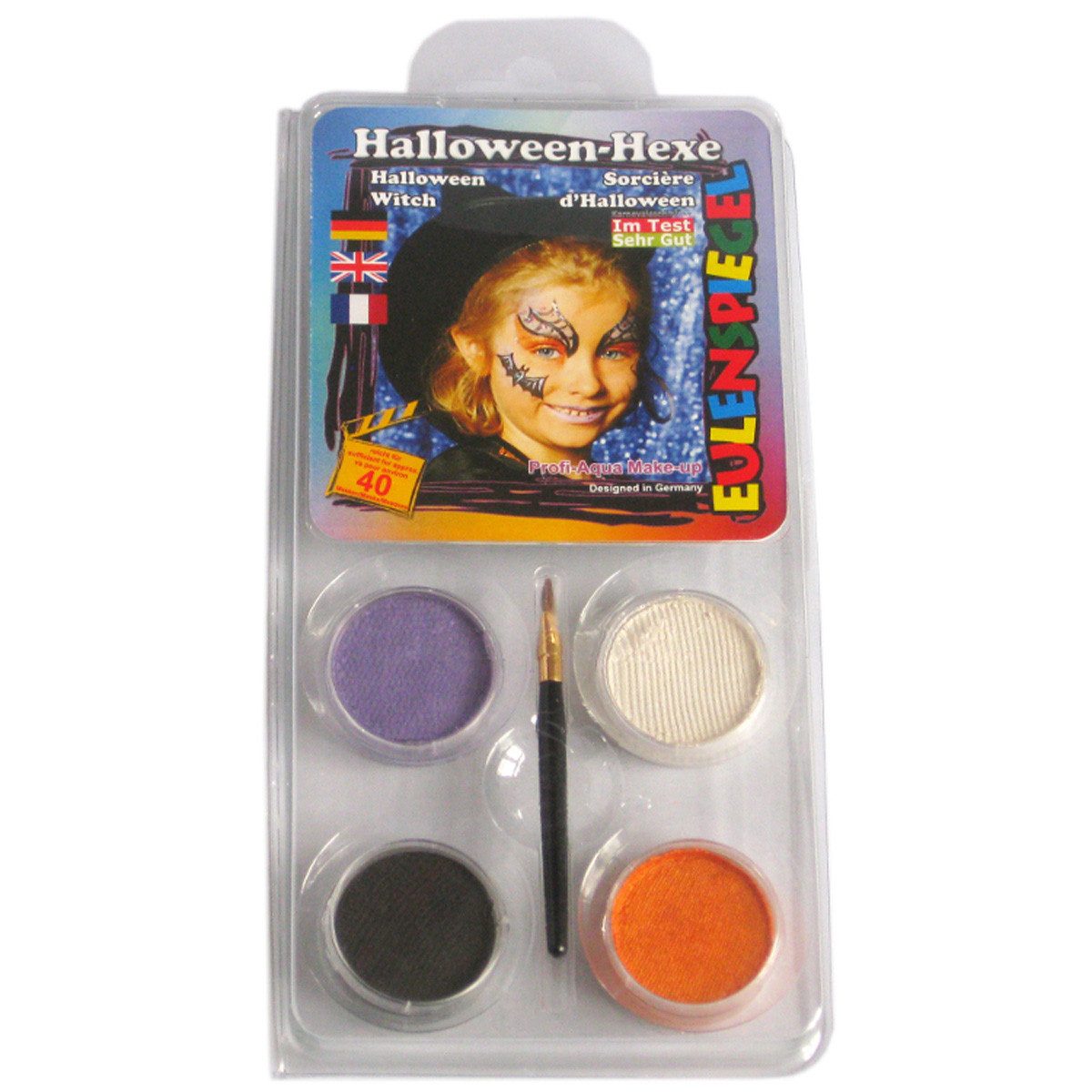 Eulenspiegel Театральный грим Eulenspiegel Schmink-Set 'Halloween Hexe'