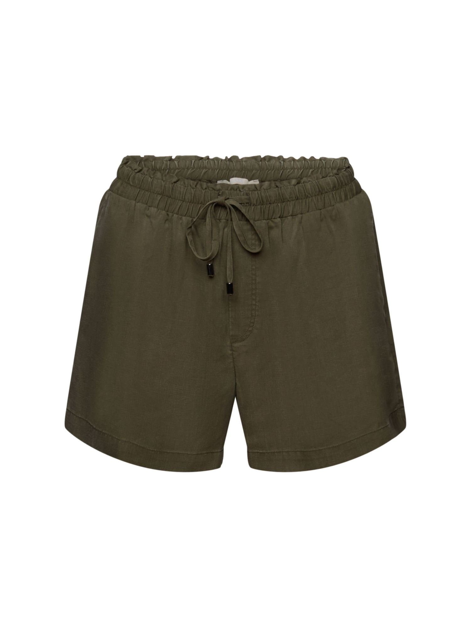 KHAKI Pull-on-Shorts by Esprit edc DARK Shorts (1-tlg)