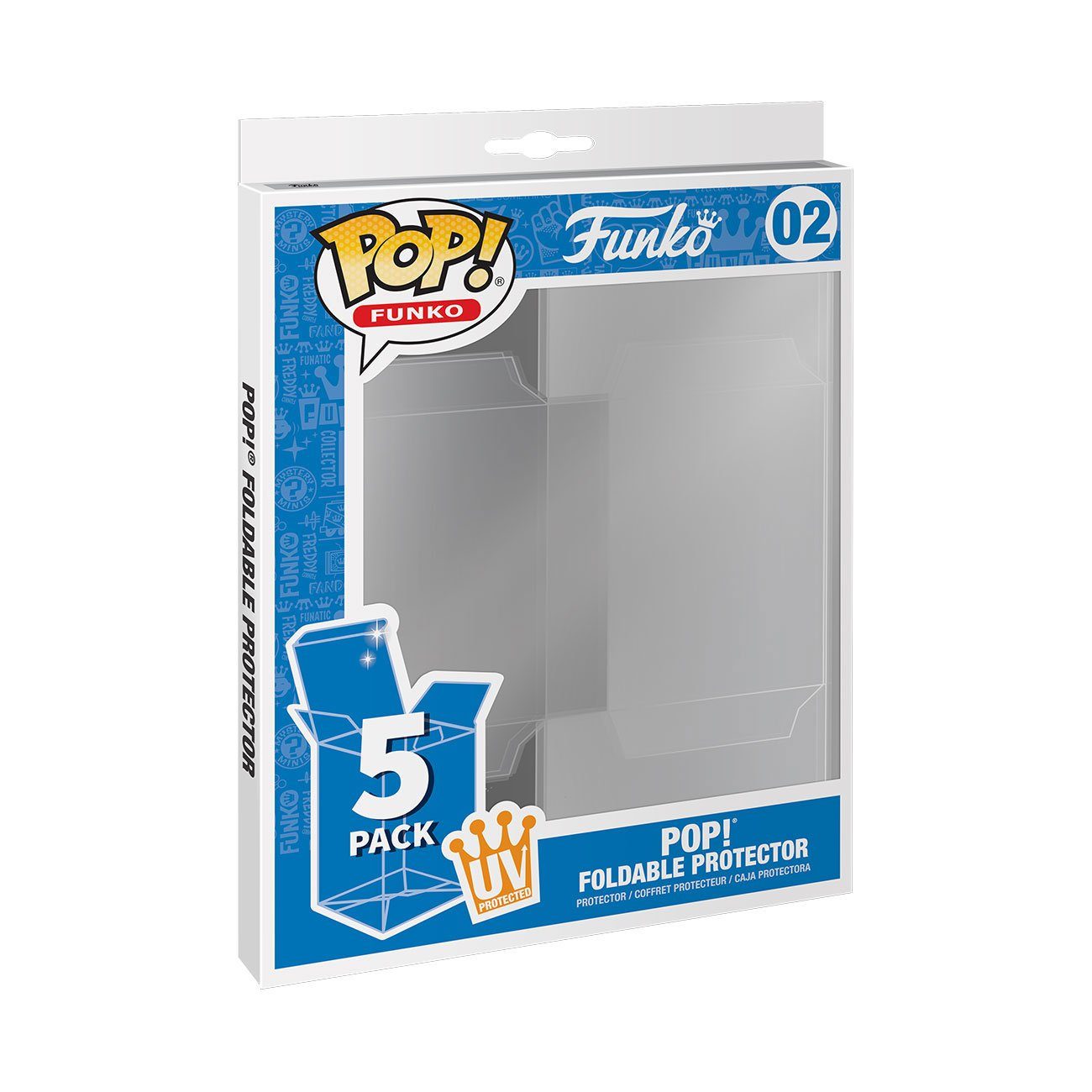 Funko Sammelkarte Funko POP! Protector Schutzhüllen faltbar 5er Pack