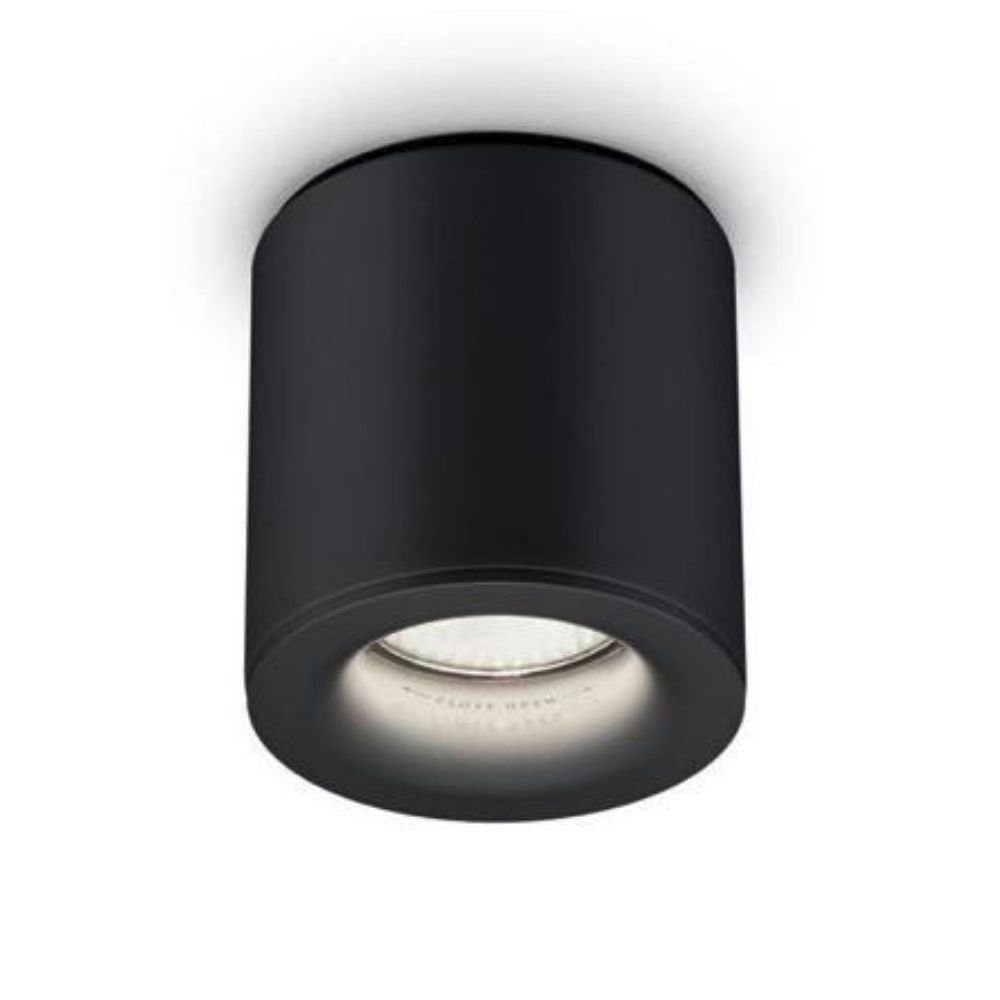 Deckenspot Schwarz-matt Angabe, Deckenbeleuchtung, Nein, click-licht IP65, enthalten: Deckenlicht Deckenlampe, keine in Lot GU10 Deckenleuchte warmweiss, Leuchtmittel