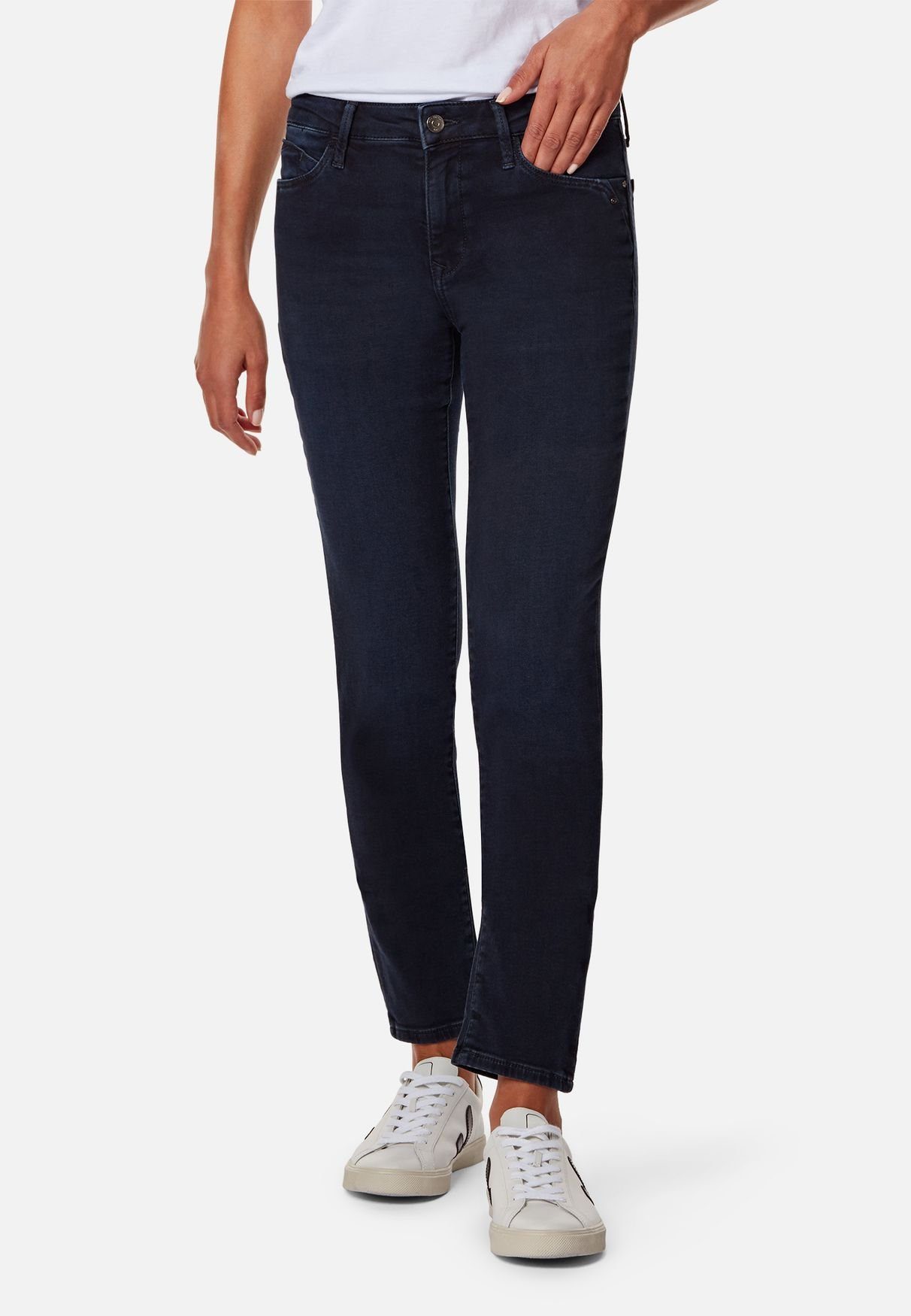 Mavi Slim-fit-Jeans Slim Fit Denim Jeans Normal Waist Stretch Hose SOPHIE (1-tlg) 4164 in Dunkelblau-2