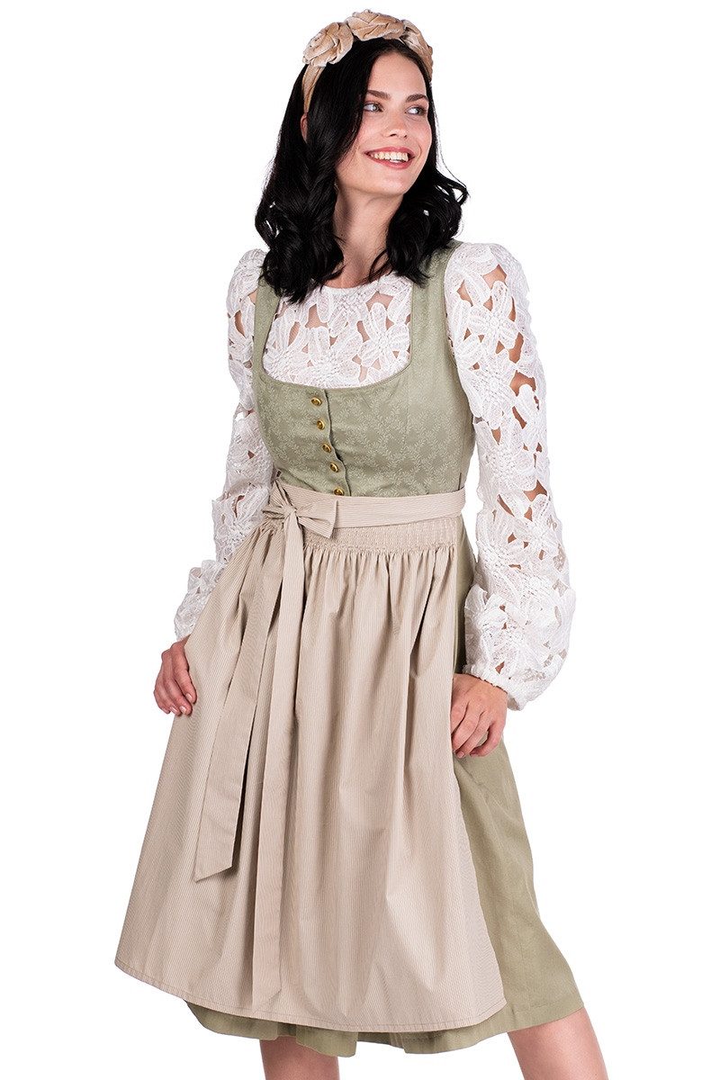 Alpenfee Tracht Dirndl Midi Dirndl 2tlg. günstig online kaufen