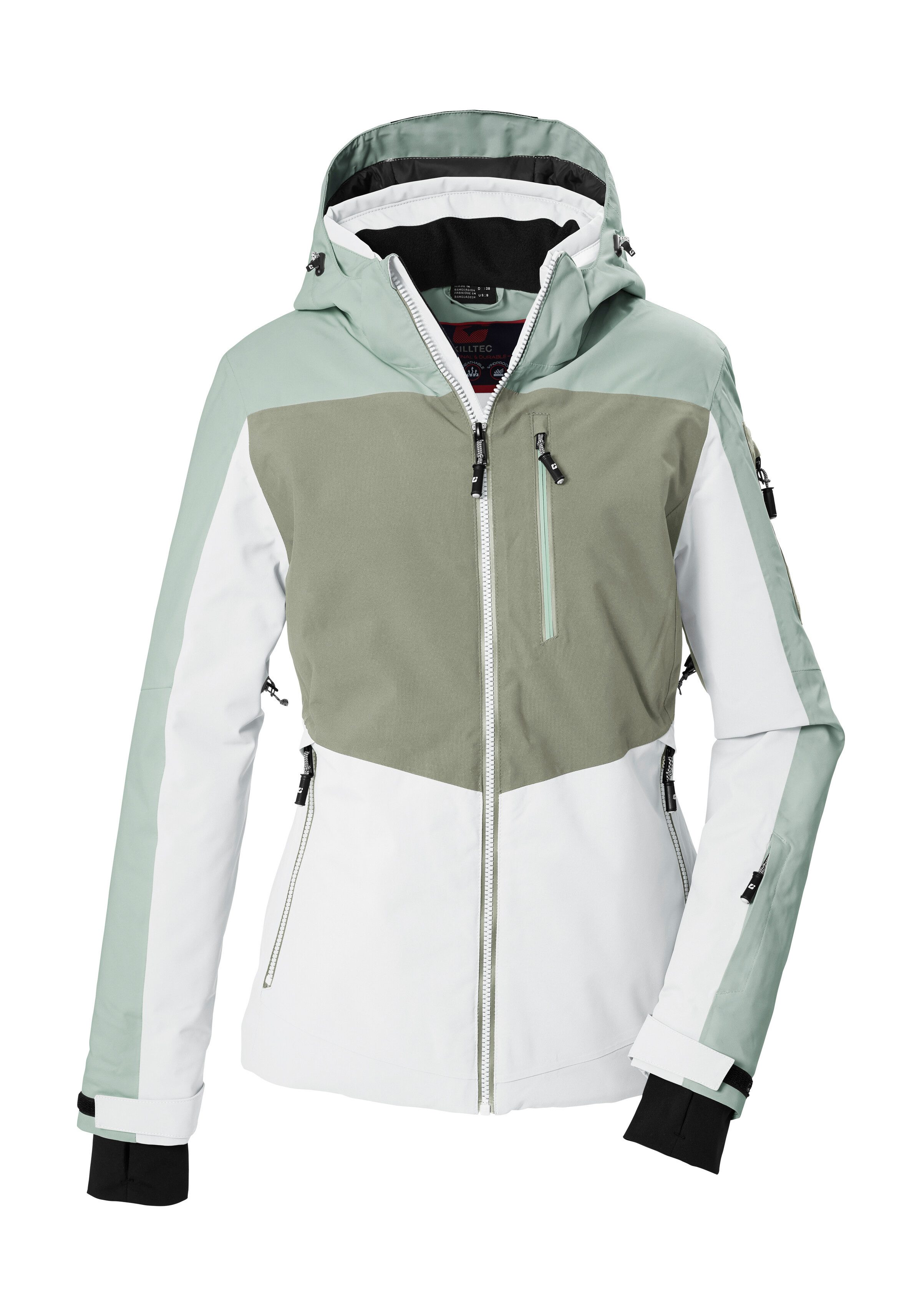 Killtec Skijacke KSW 121 WMN SKI JCKT Damen Skijacke: wasserdicht, atmungsaktiv, verschweißte Nähte