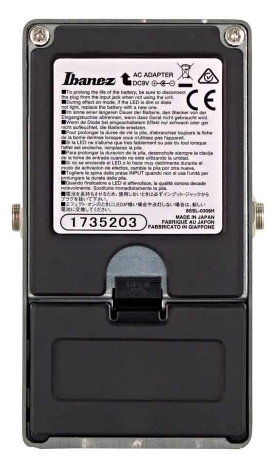 Ibanez Musikinstrumentenpedal TS9 Tubescreamer - Overdrive Pedal, Treble-Booster