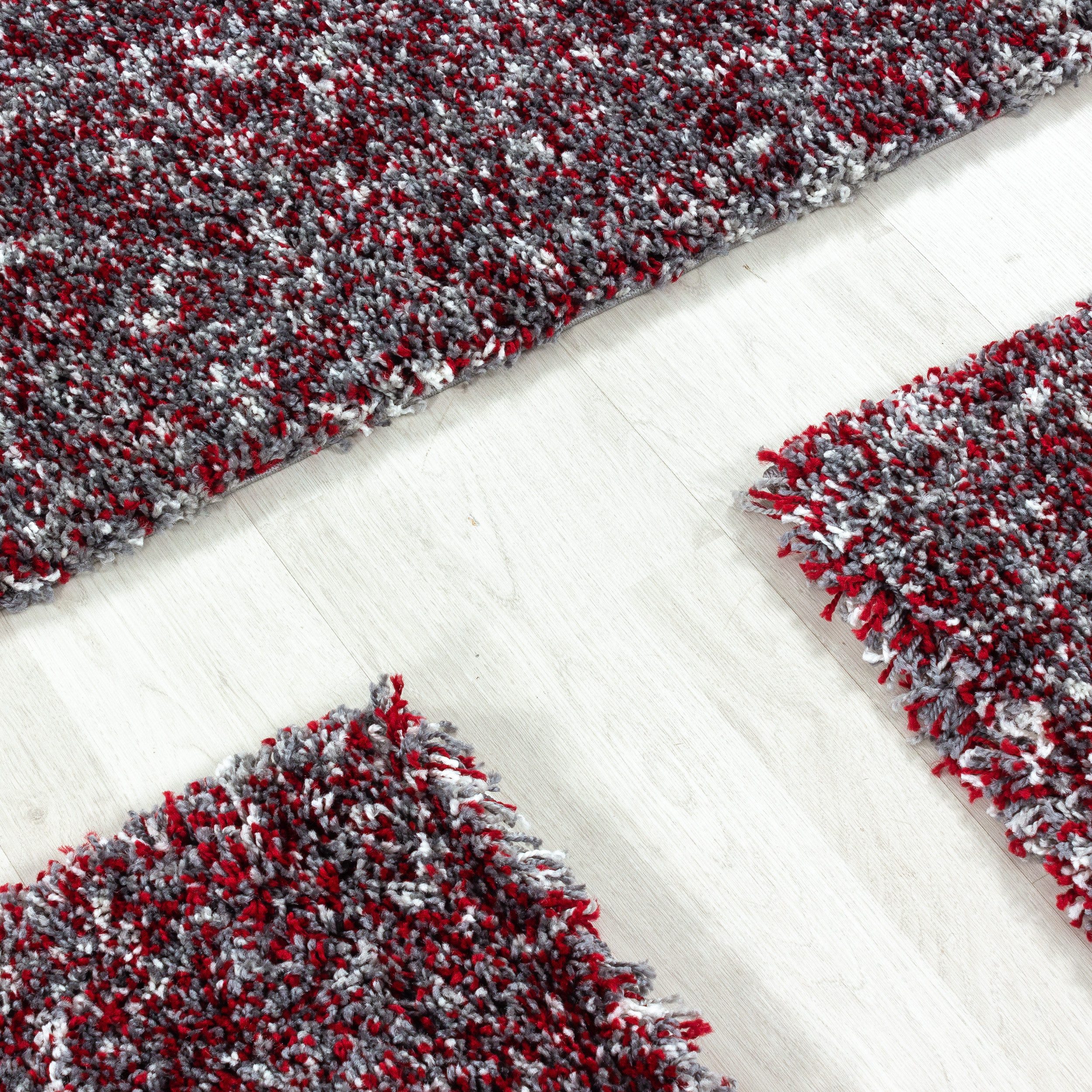 Carpettex Hochflor-Bettumrandung Unicolor - Einfarbig, Höhe günstig online kaufen