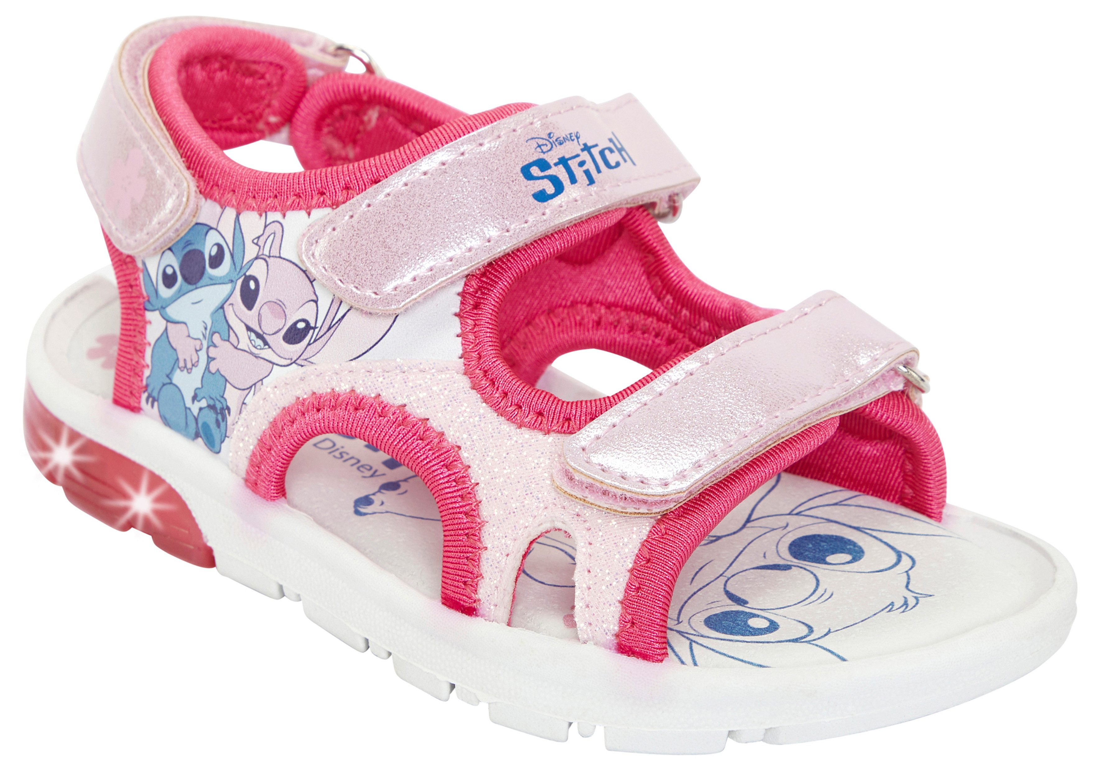 Disney LILO & STITCH Sandale mit cooler Blinkfunktion