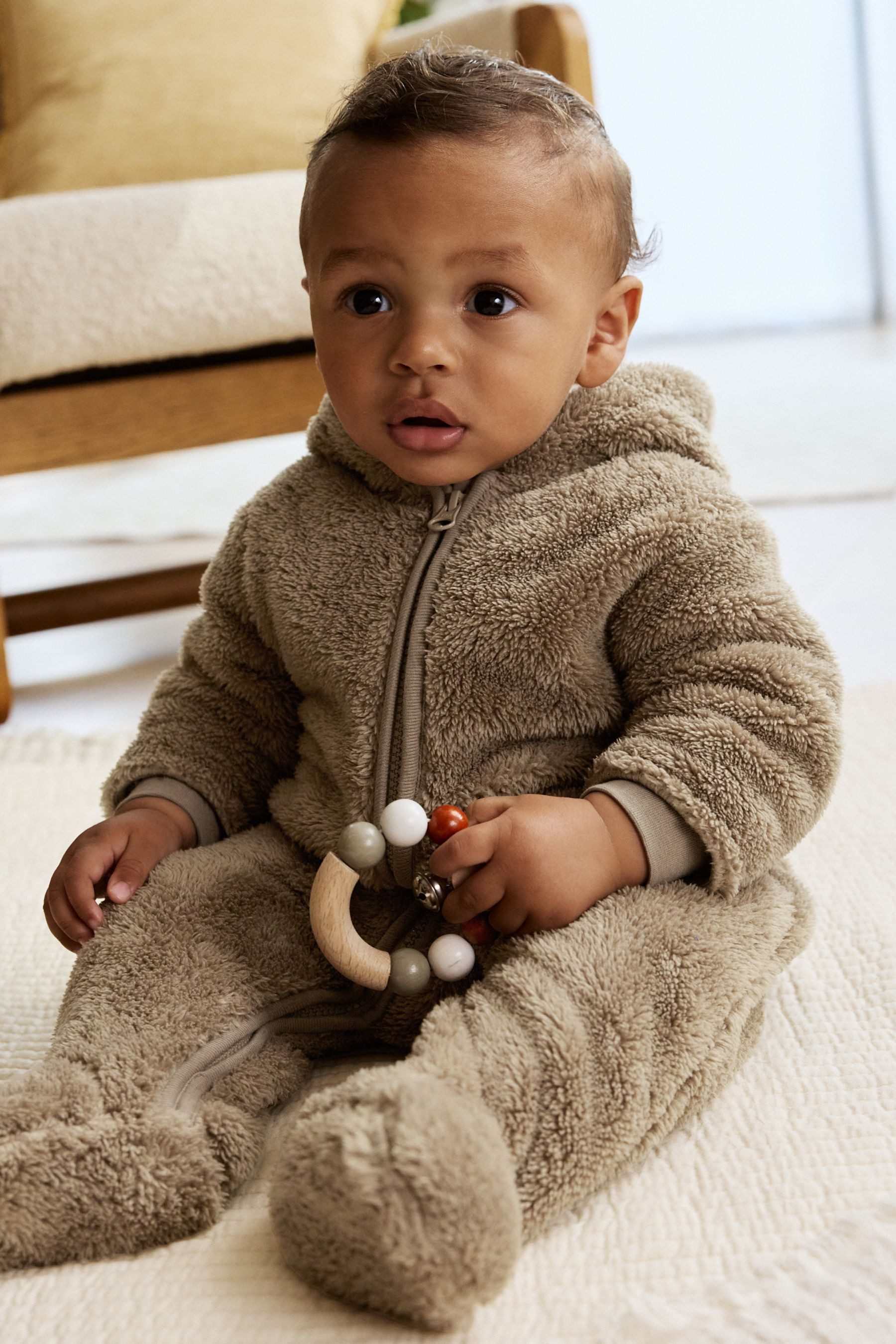 Next Fleeceoverall Baby-Overall aus Fleece (1-tlg)