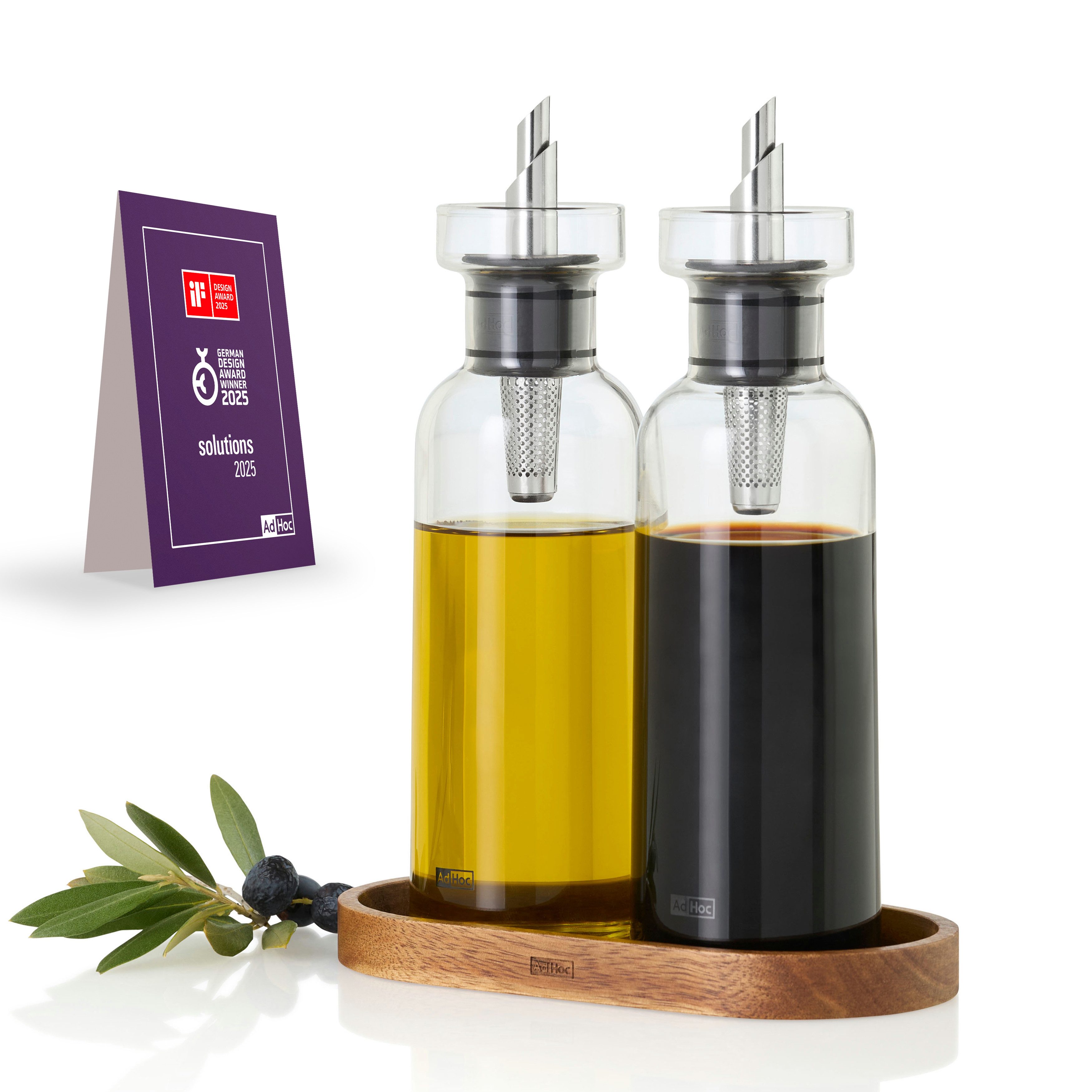 Ölspender und Essigspender im Set AromaPour